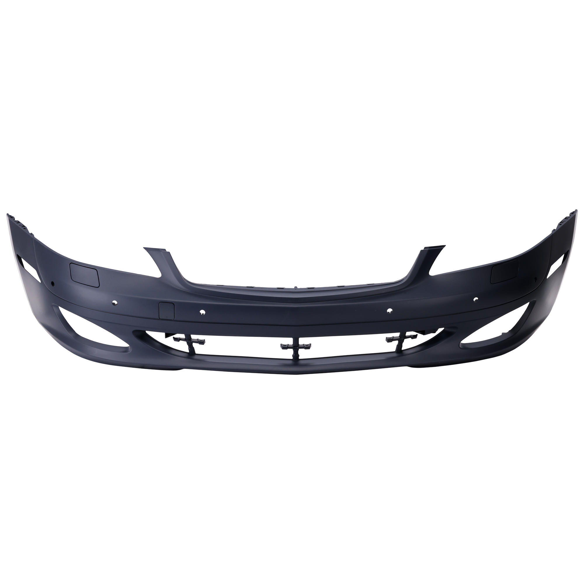AM S CLASS 07-13 FRONT BUMPER COVER Primed w o Sport Pkg w Parktronic Holes w Tow Hook Cover SKU REPBZ010305P Partslink MB1000341 OEM 22188011409999