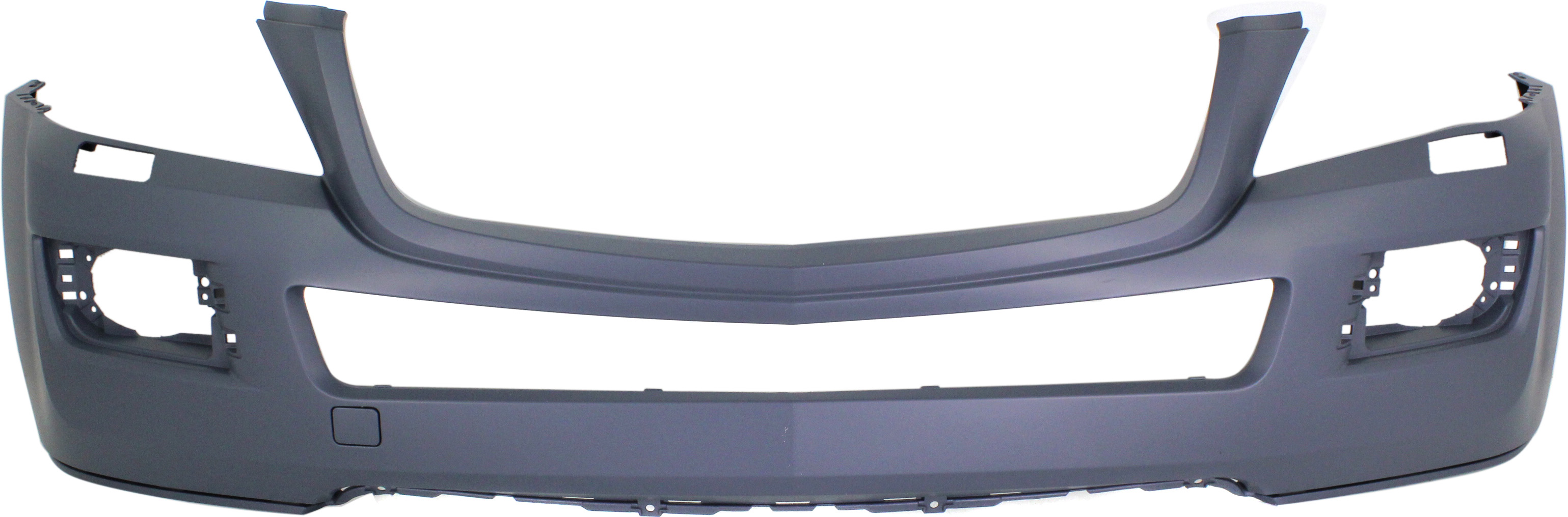AM GL CLASS 07-12 FRONT BUMPER COVER Prmd w o Parktronic Holes w Headlight Washer Holes w Curve Lighting SKU REPBZ010321P Partslink MB1000255 OEM 16488552259999
