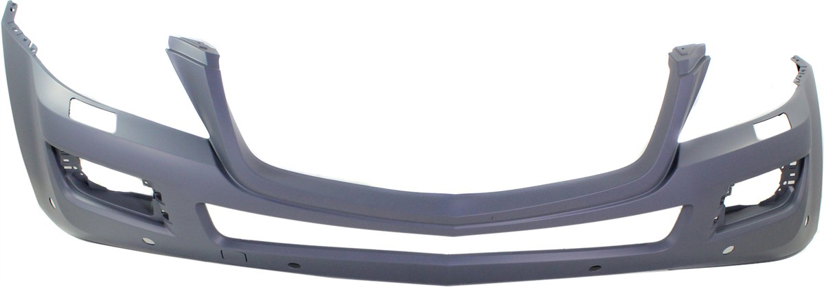 AM GL CLASS 07-12 FRONT BUMPER COVER Prmd w Parktronic and Headlight Washer Holes w Curve Lighting SKU REPBZ010322P Partslink MB1000253 OEM 16488553259999