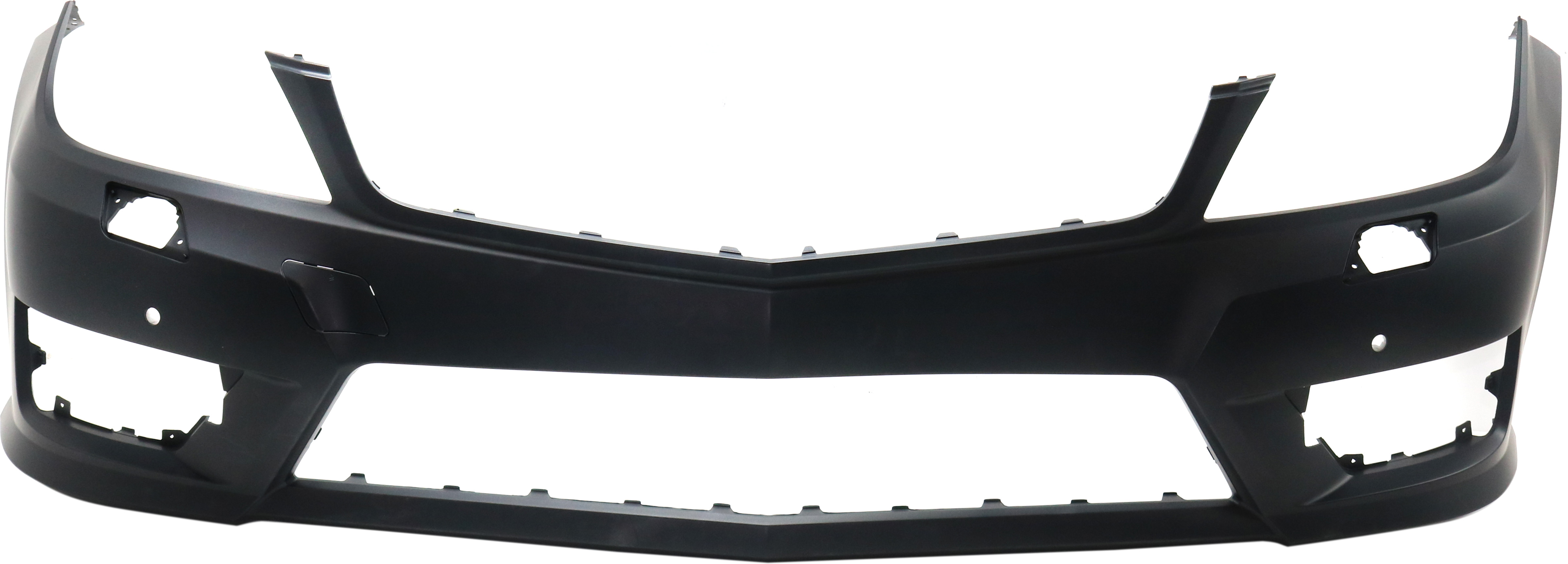 AM C CLASS 12-15 FRONT BUMPER COVER Primed w AMG Styling Pkg Exc. C63 AMG Model Coupe Sedan 12-14 w HLW and Parktronic Holes w o Side Marker Light Holes SKU REPBZ010324P Partslink MB1000356 OEM 20488083479999