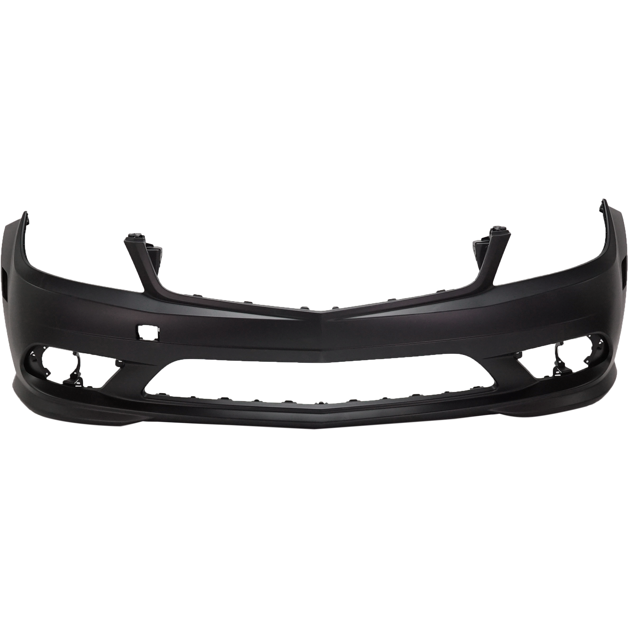 AM C CLASS 08-11 FRONT BUMPER COVER Prmd Exc. C63 AMG Model w AMG Pkg w o HLW and Ptronic Holes SKU REPBZ010330P Partslink MB1000296 OEM 204885392560