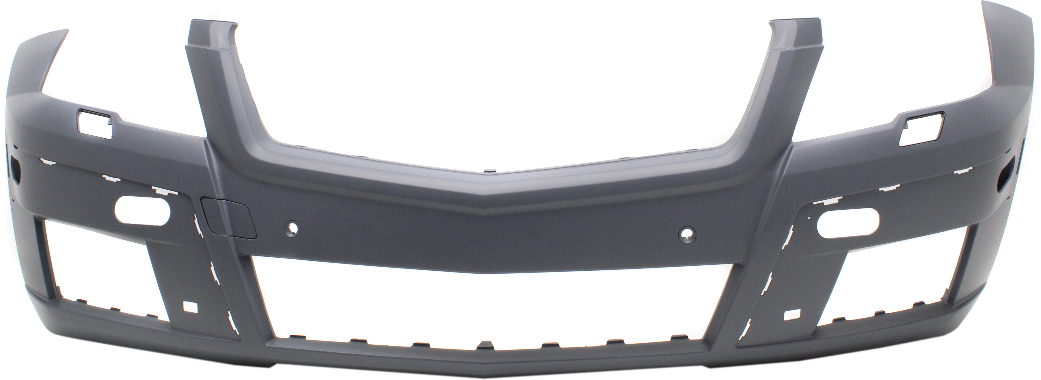 AM GLK350-10-12 FRONT BUMPER COVER Prmd w o AMG Styling Pkg w OOR Pkg w HLW and Parktronic Holes SKU REPBZ010332P Partslink MB1000324 OEM 2048804840