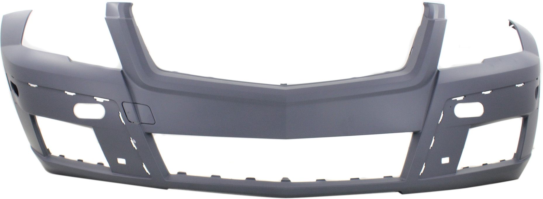 AM GLK350-10-12 FRONT BUMPER COVER Prmd w o AMG Styling Pkg w OOR Pkg w o HLW and Parktronic Holes SKU REPBZ010335P Partslink MB1000377 OEM 20488519259999