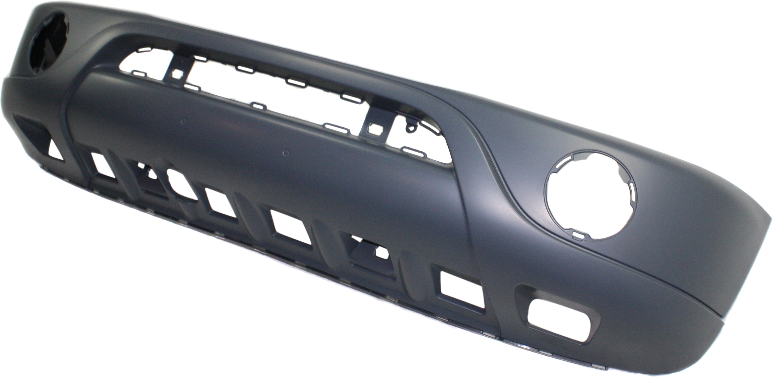 AM ML CLASS 01-05 FRONT BUMPER COVER Primed w o HLW and Parktronic Holes w Round Fog Lights SKU REPBZ010339P Partslink MB1000160 OEM 1638804970