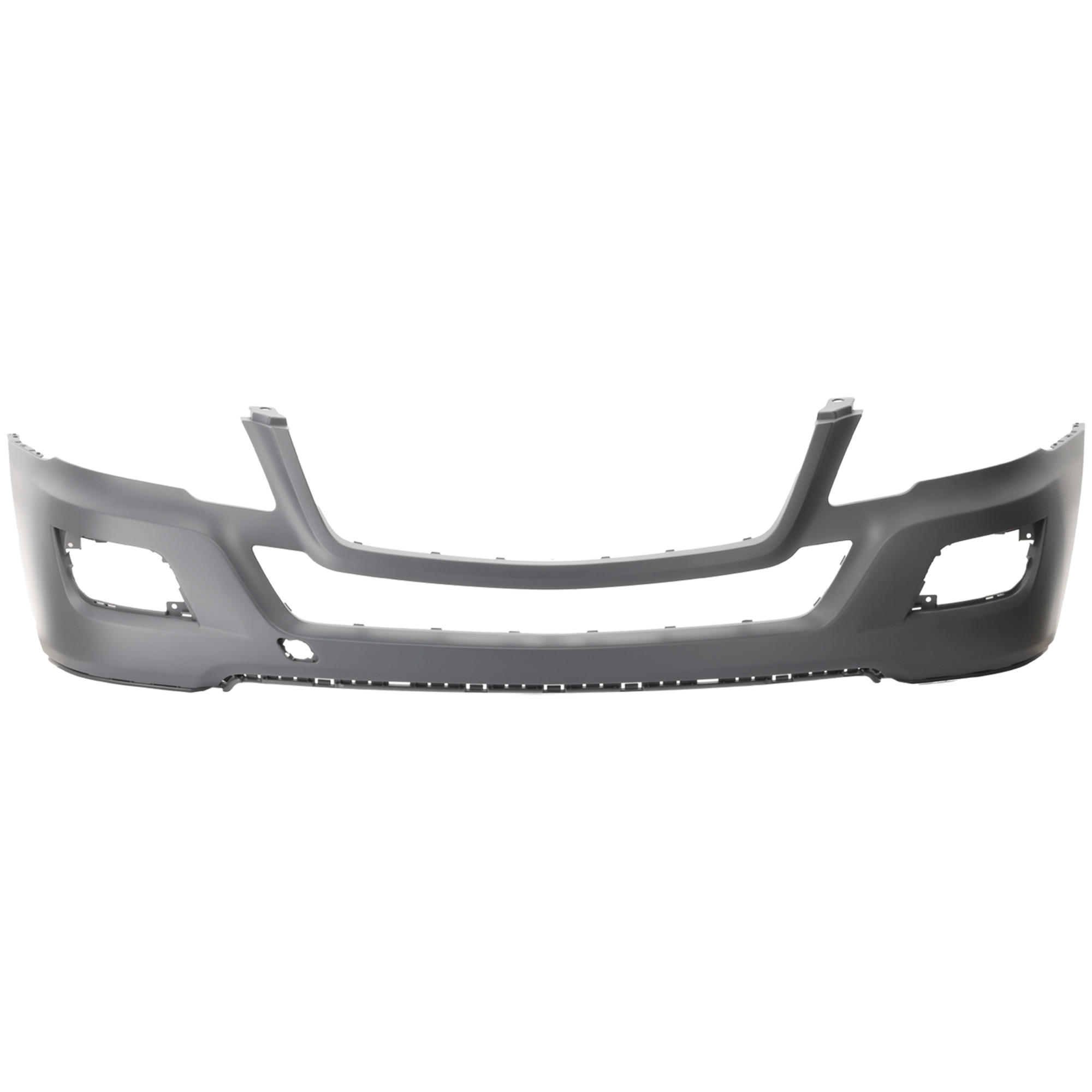 AM M CLASS 09-11 FRONT BUMPER COVER Primed w o Sport Pkg w o HLW and Parktronic Holes SKU REPBZ010351P Partslink MB1000290 OEM 1648857225