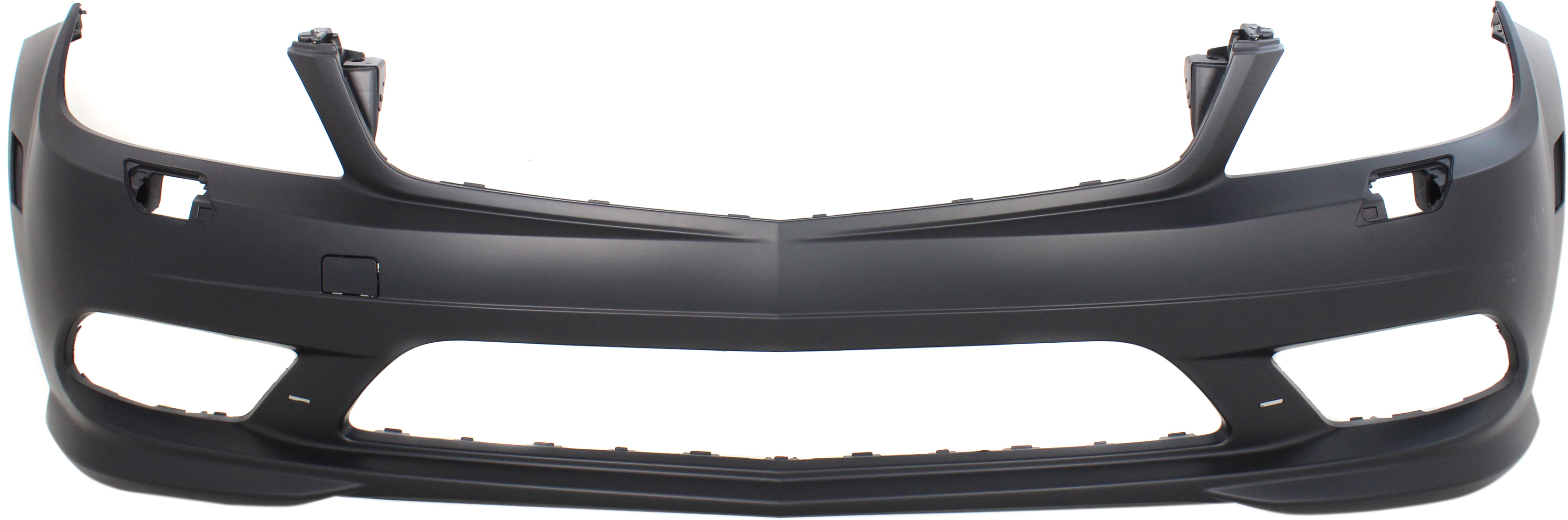 AM C300 C350-08-11 FRONT BUMPER COVER Primed w AMG Styling Pkg w DRL w HLW Holes w o Parktronic Holes CAPA SKU REPBZ010353PQ Partslink MB1000420C OEM 2048852938