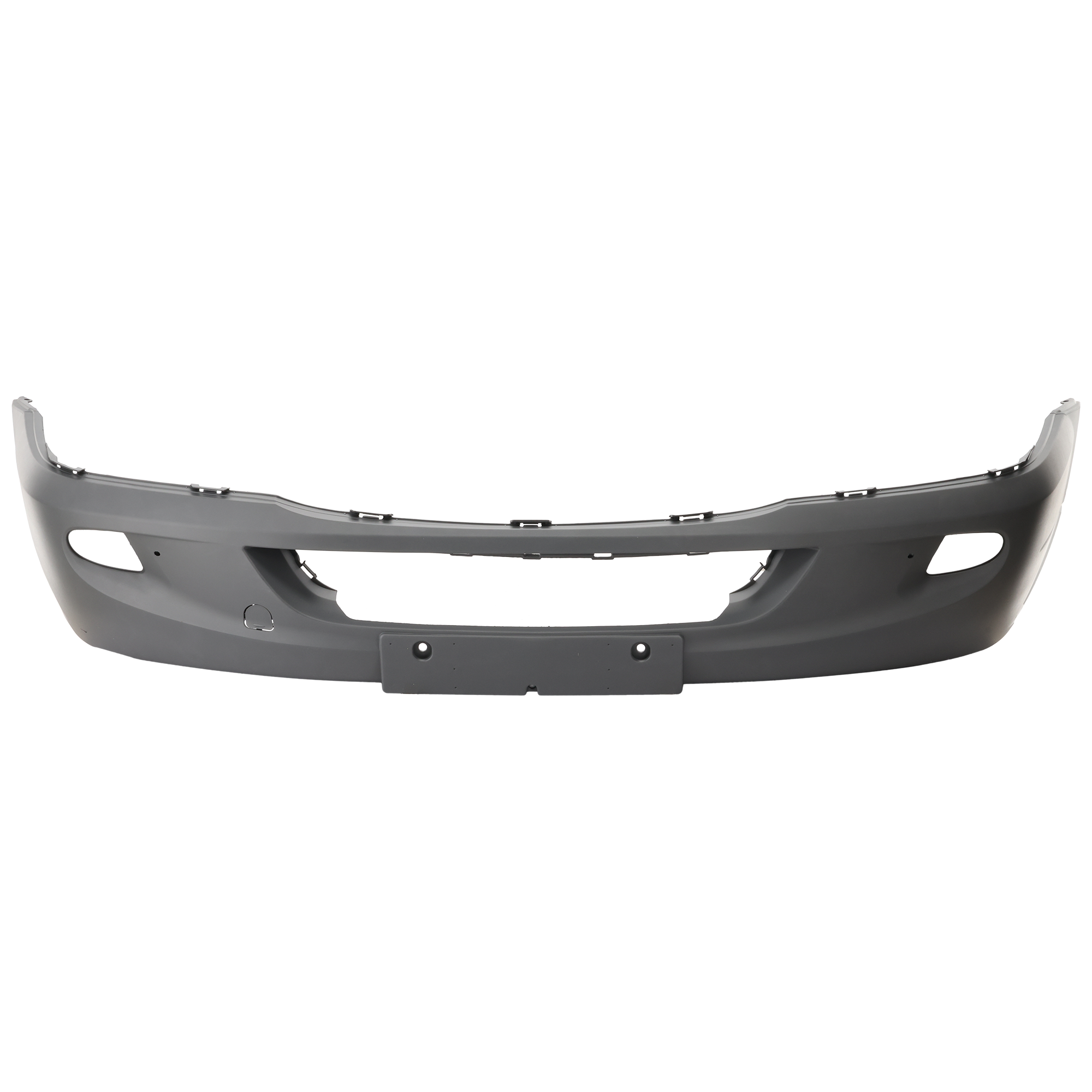 AM MERCEDES BENZ SPRINTER 10-13 FRONT BUMPER COVER Textured w o Parking Aid Sensor Holes w Fog Light Holes SKU REPBZ010358 Partslink MB1000408 OEM 90688005709B51