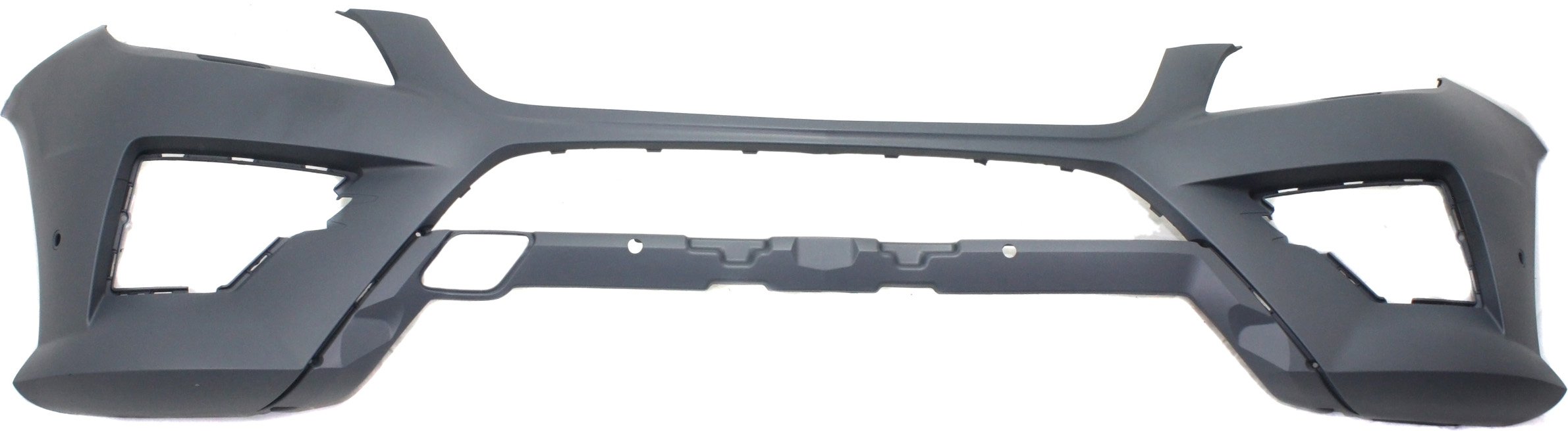 AM ML350 ML550-12-14 FRONT BUMPER COVER Primed w AMG Styling Pkg w HLW and Parktronic Holes SKU REPBZ010361P Partslink MB1000381 OEM 16688549259999