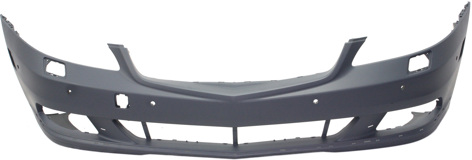 AM S350 S550-12-13 FRONT BUMPER COVER Primed w o Sport Pkg w Parktronic Holes SKU REPBZ010370P Partslink MB1000418 OEM 22188059409999