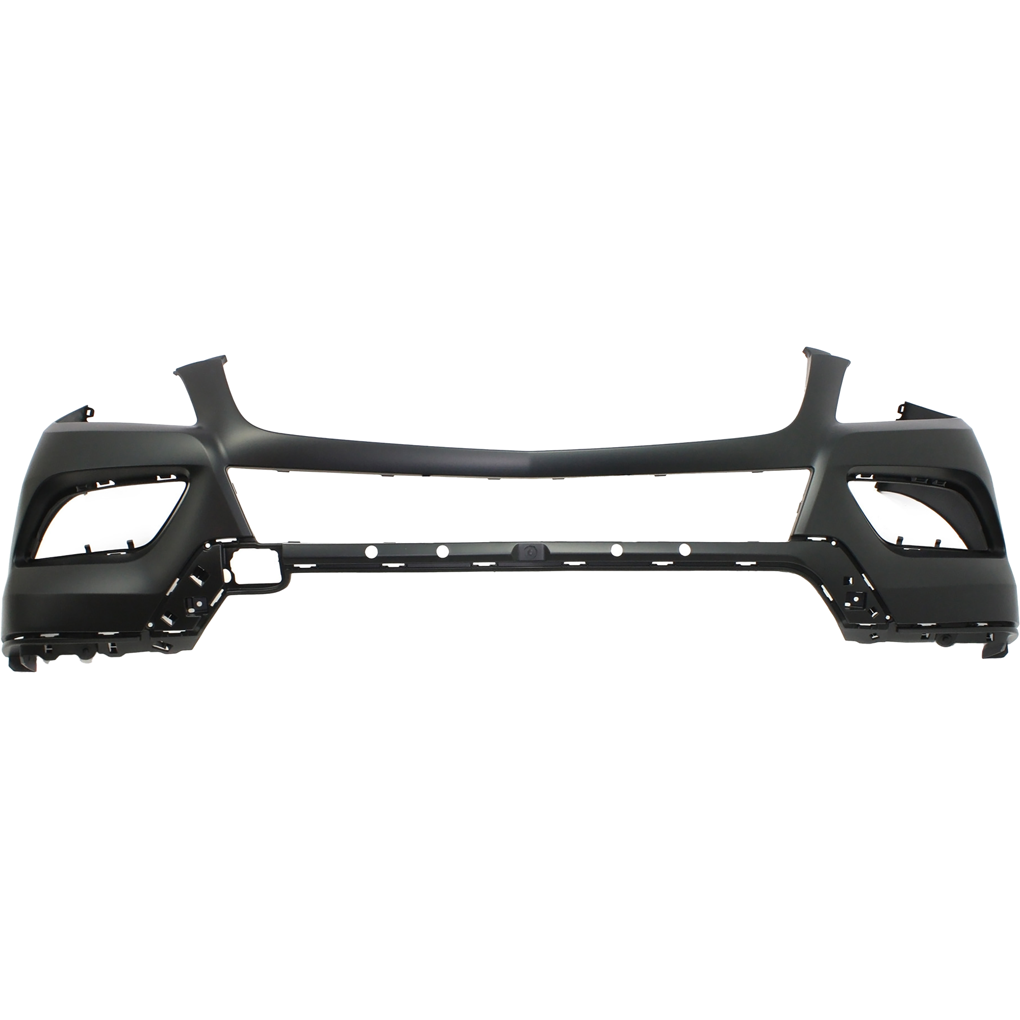 AM ML250-15-15 ML350-12-15 FRONT BUMPER COVER Primed w o AMG Styling Pkg w o HLW and Parktronic Holes CAPA SKU REPBZ010379PQ Partslink MB1000370C OEM 16688500259999