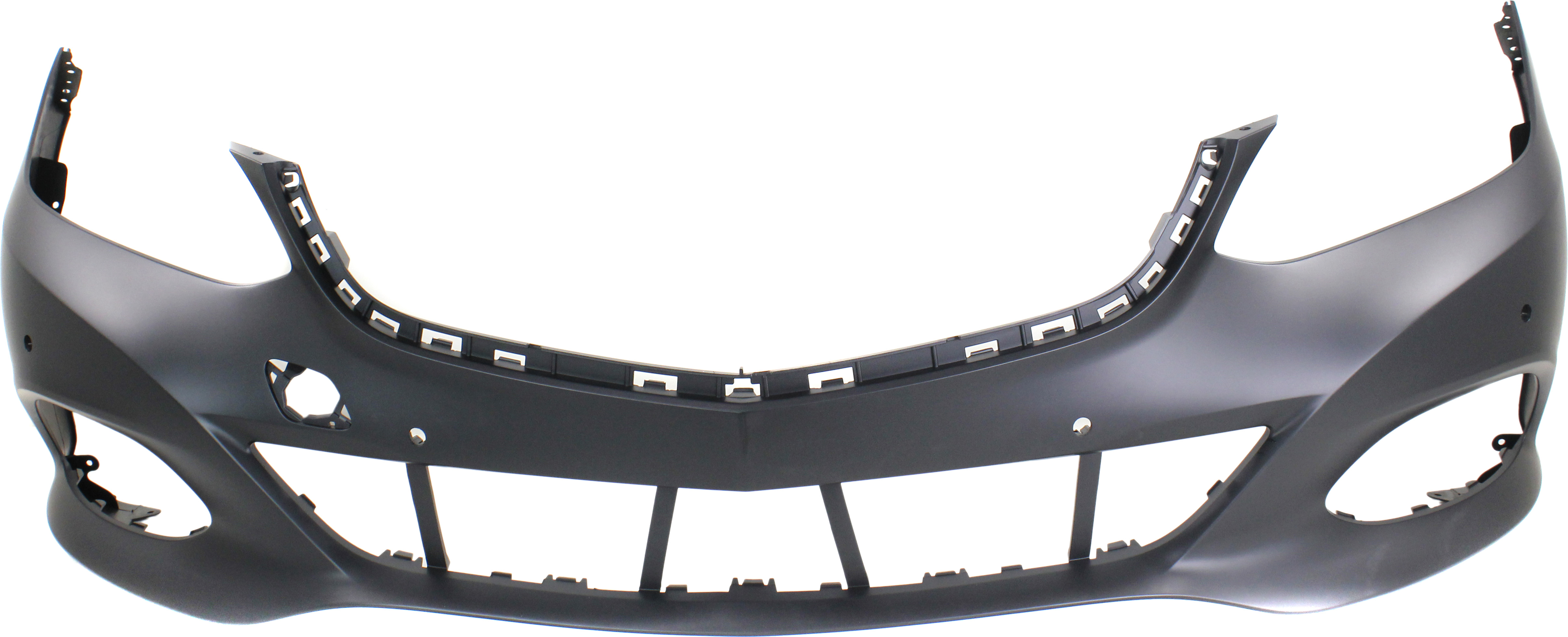 AM E CLASS 14-16 FRONT BUMPER COVER Prmd w o AMG Pkg w Parktronic Holes Exc. E63 AMG Mdl Sdn Wgn CAPA SKU REPBZ010381PQ Partslink MB1000428C OEM 21288025479999