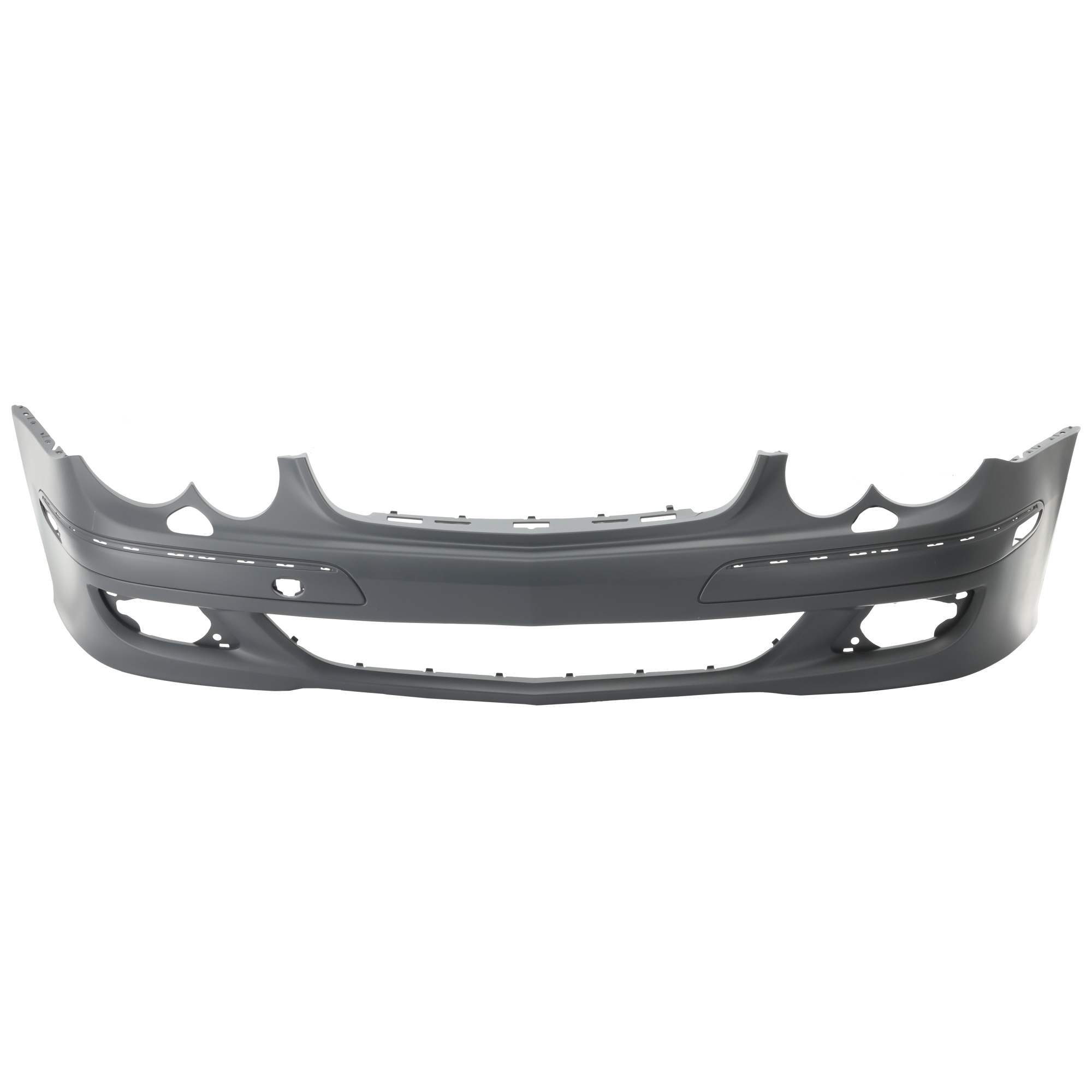 AM CLK CLASS 06-09 FRONT BUMPER COVER Primed w o Sport Pkg w HLW Holes w o Parktronic Holes SKU REPBZ010389P Partslink MB1000325 OEM 2098853625