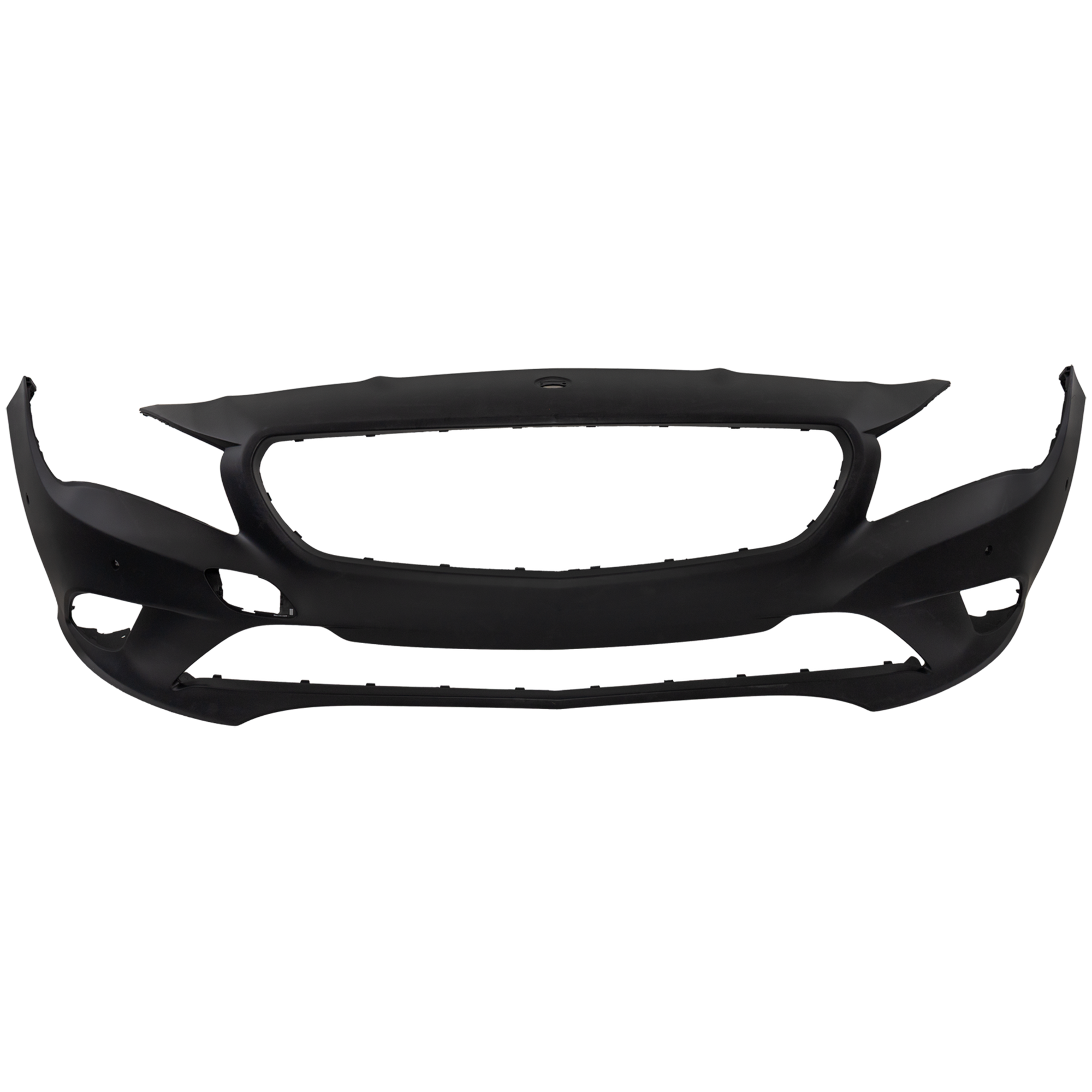 AM CLA250-14-16 FRONT BUMPER COVER Primed w o AMG Styling Pkg w Active Park Assist Snsr Holes SKU REPBZ010395P Partslink MB1000441 OEM 11788008409999