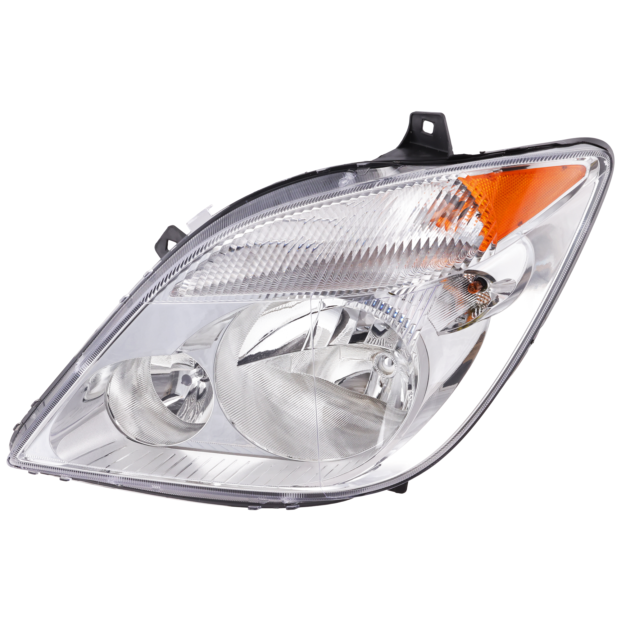 AM MERCEDES BENZ SPRINTER 10-13 HEAD LAMP LH Assembly Halogen CAPA SKU REPBZ100108Q Partslink MB2502191C OEM 9068201561