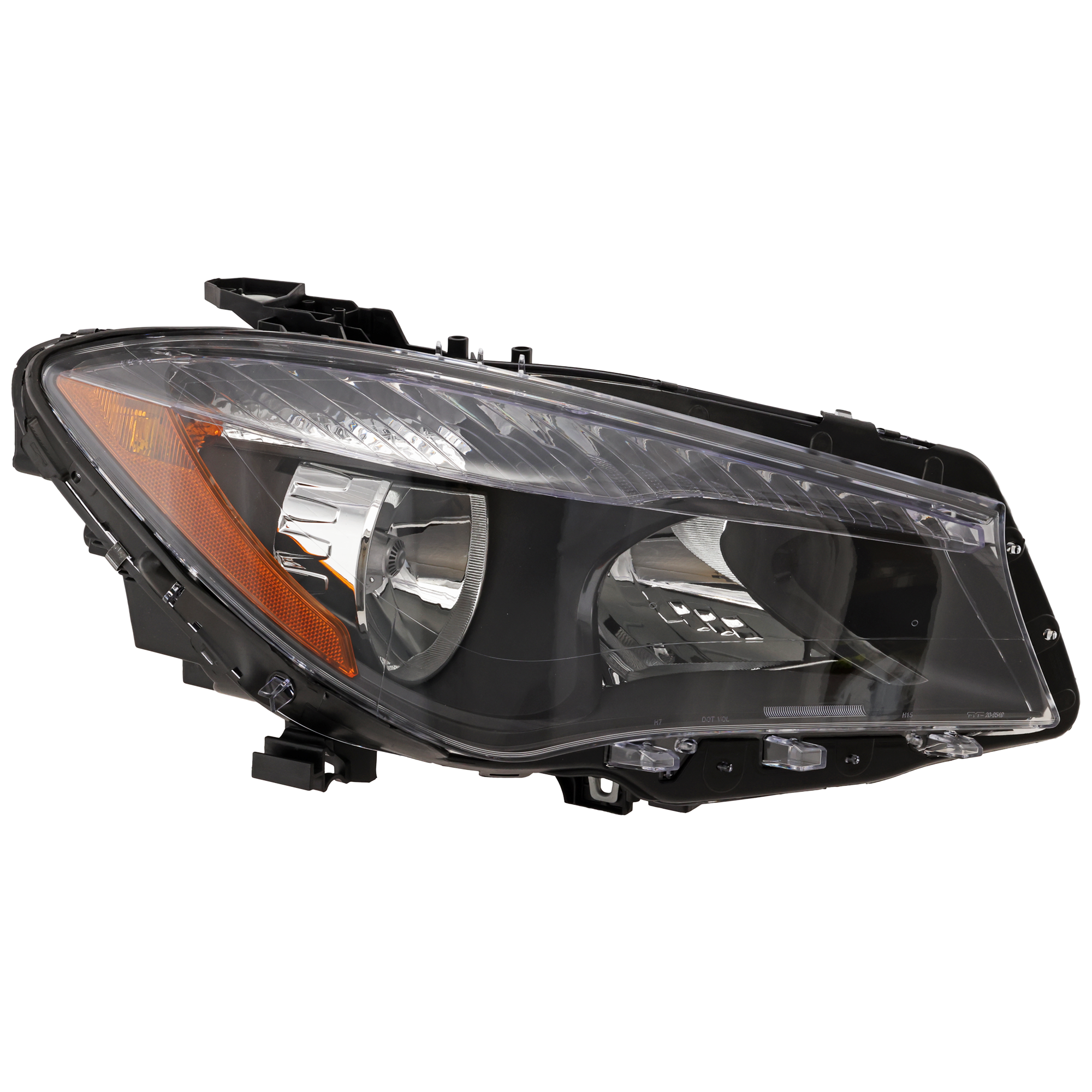 AM CLA CLASS 14-19 HEAD LAMP RH Assembly Halogen SKU REPBZ100109 Partslink MB2503222 OEM 1178204561