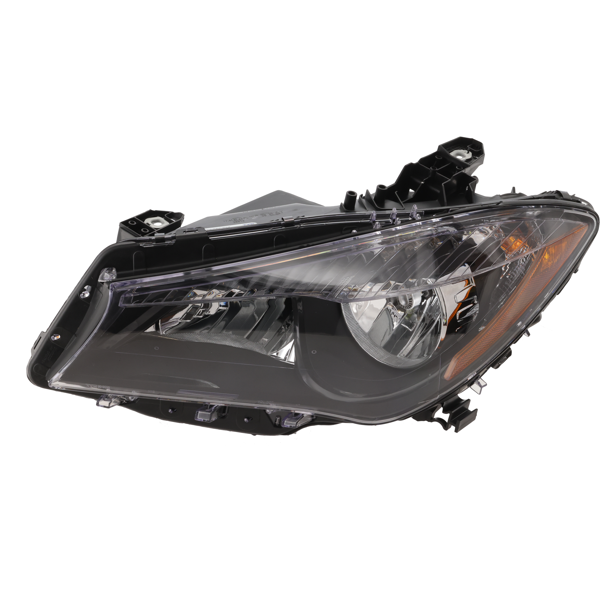 AM CLA CLASS 14-19 HEAD LAMP LH Assembly Halogen CAPA SKU REPBZ100110Q Partslink MB2502222C OEM 1178200261