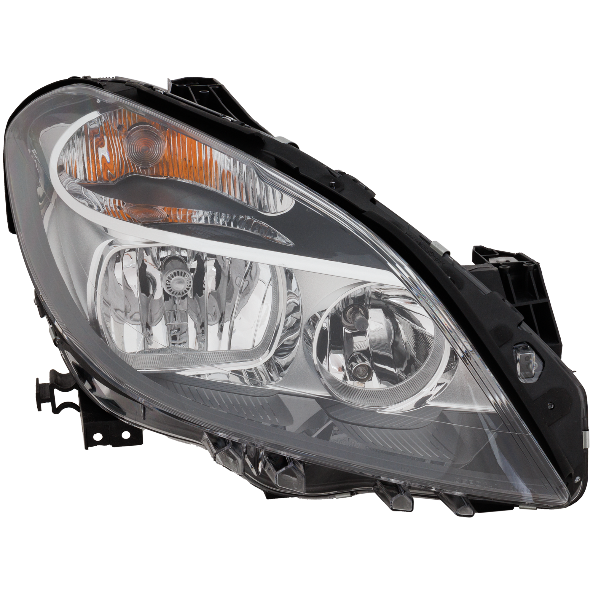 AM B ELECTRIC DRIVE 15-15 B250E 15-17 HEAD LAMP RH Assembly Halogen Composite Type SKU REPBZ100121 Partslink MB2503228 OEM 2429060800