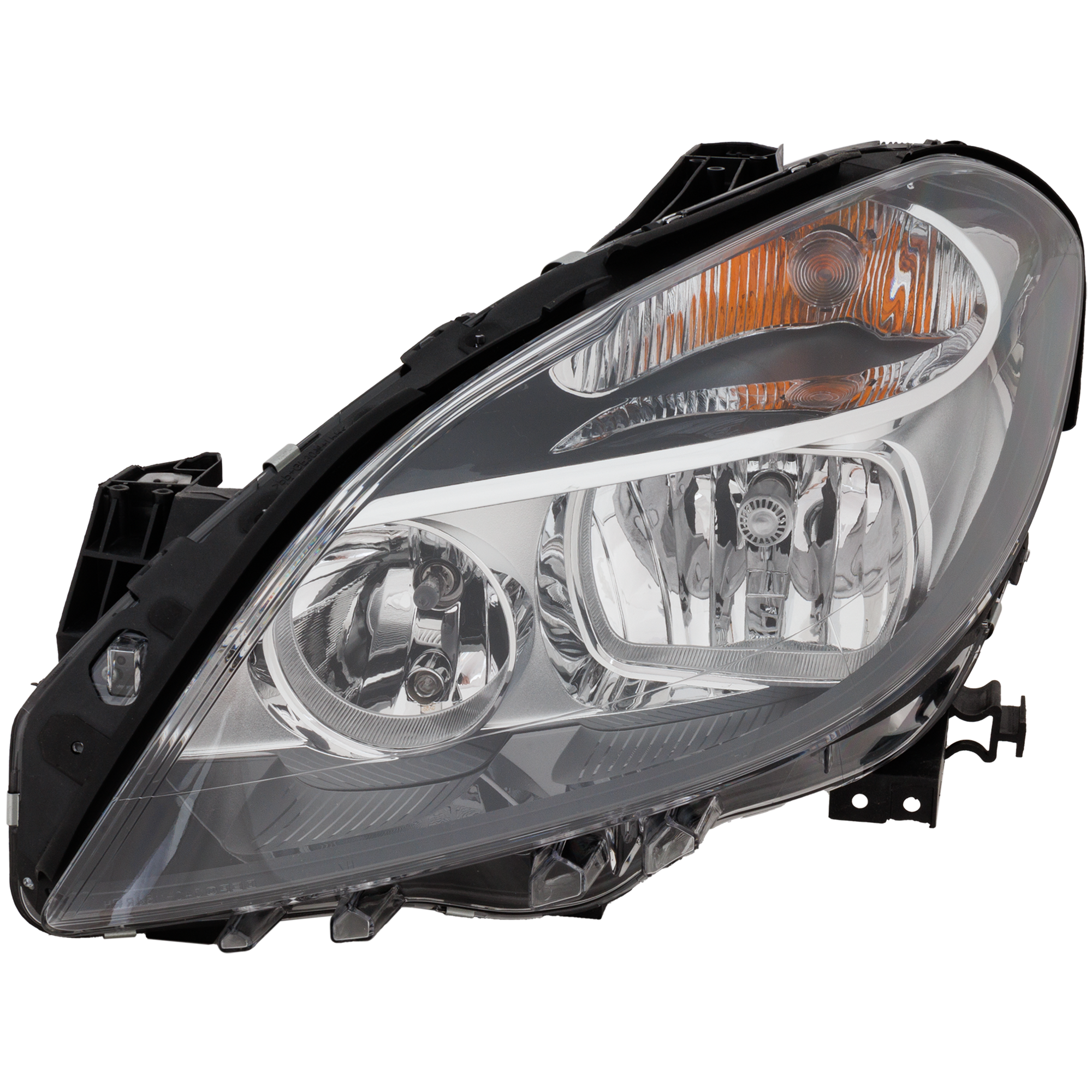 AM B ELECTRIC DRIVE 15-15 B250E 15-17 HEAD LAMP LH Assembly Halogen Composite Type SKU REPBZ100122 Partslink MB2502228 OEM 2429060700