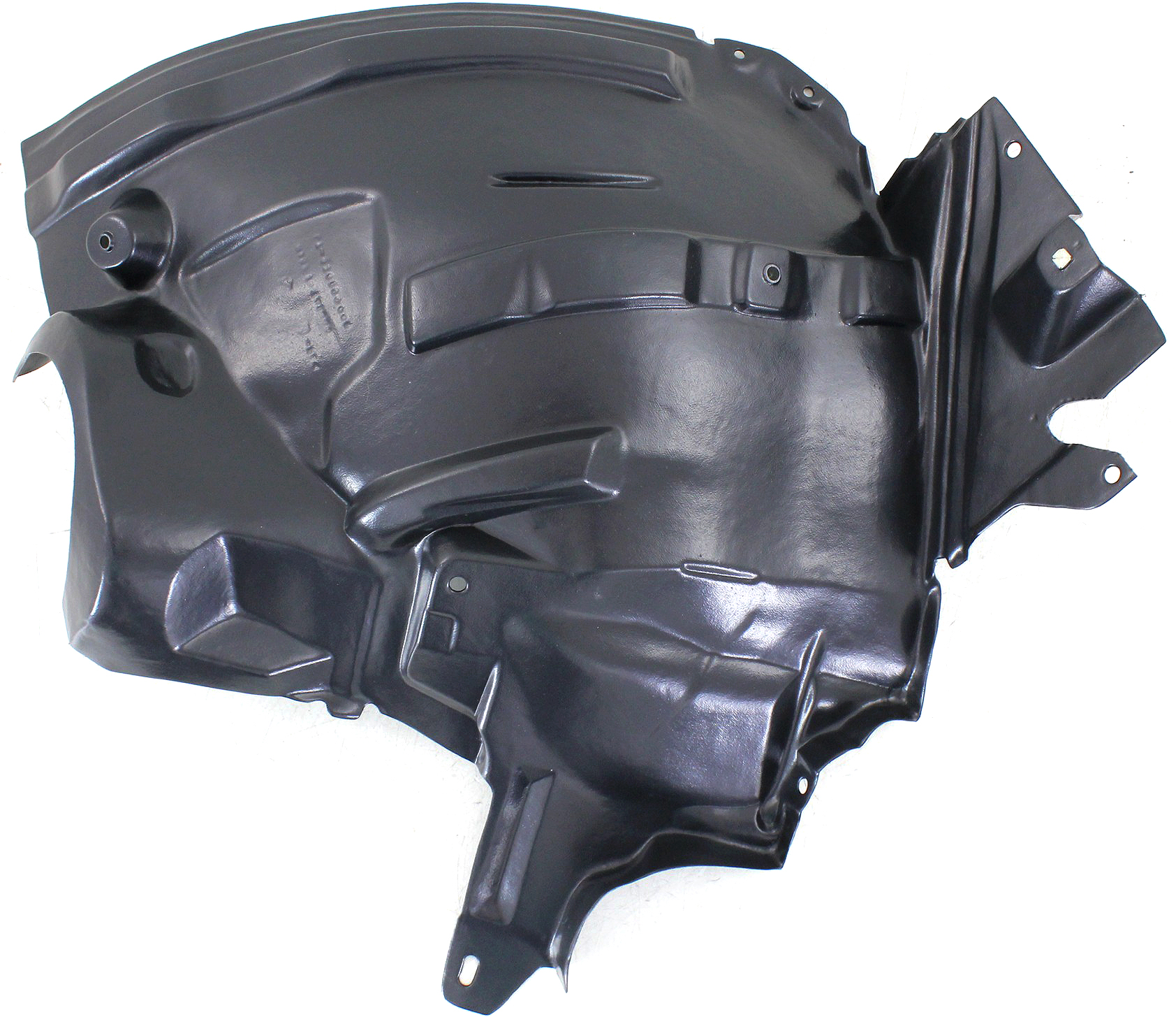 AM GLK CLASS 12-15 FRONT FENDER LINER Right Rear Section SKU REPBZ222103-1 Partslink MB1249164 OEM 2046908630