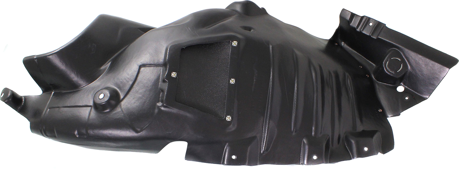 AM E CLASS 10-13 FRONT FENDER LINER RH Front Section Exc. E63 Model Convertible Coupe SKU REPBZ222113 Partslink MB1249158 OEM 2076901730