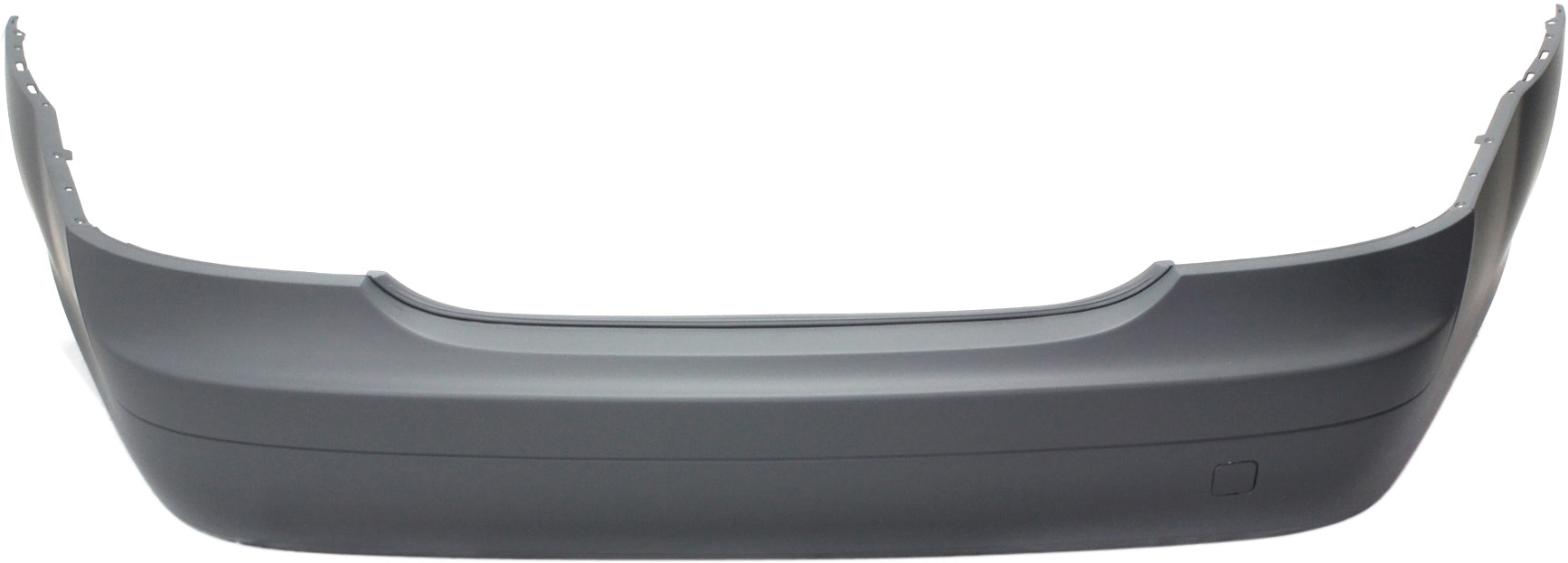 AM S CLASS 07-11 REAR BUMPER COVER Primed w o Sport Pkg w o Parktronic Holes Exc. S63 SKU REPBZ760102P Partslink MB1100251 OEM 22188006409999