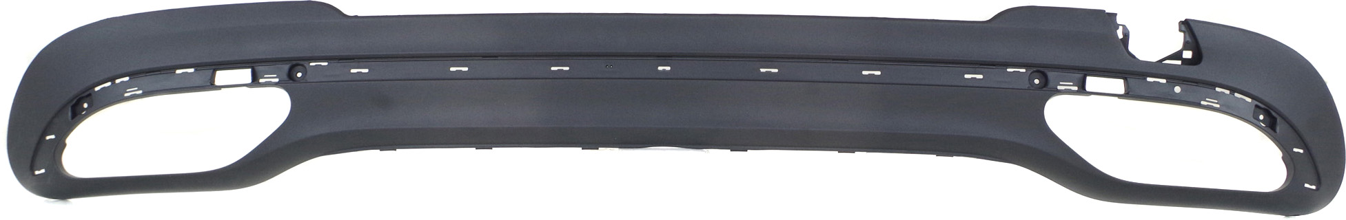 AM E CLASS 14-16 REAR LOWER VALANCE Panel Textured w AMG Styling Package Sedan SKU REPBZ760111 Partslink MB1195107 OEM 2128853038