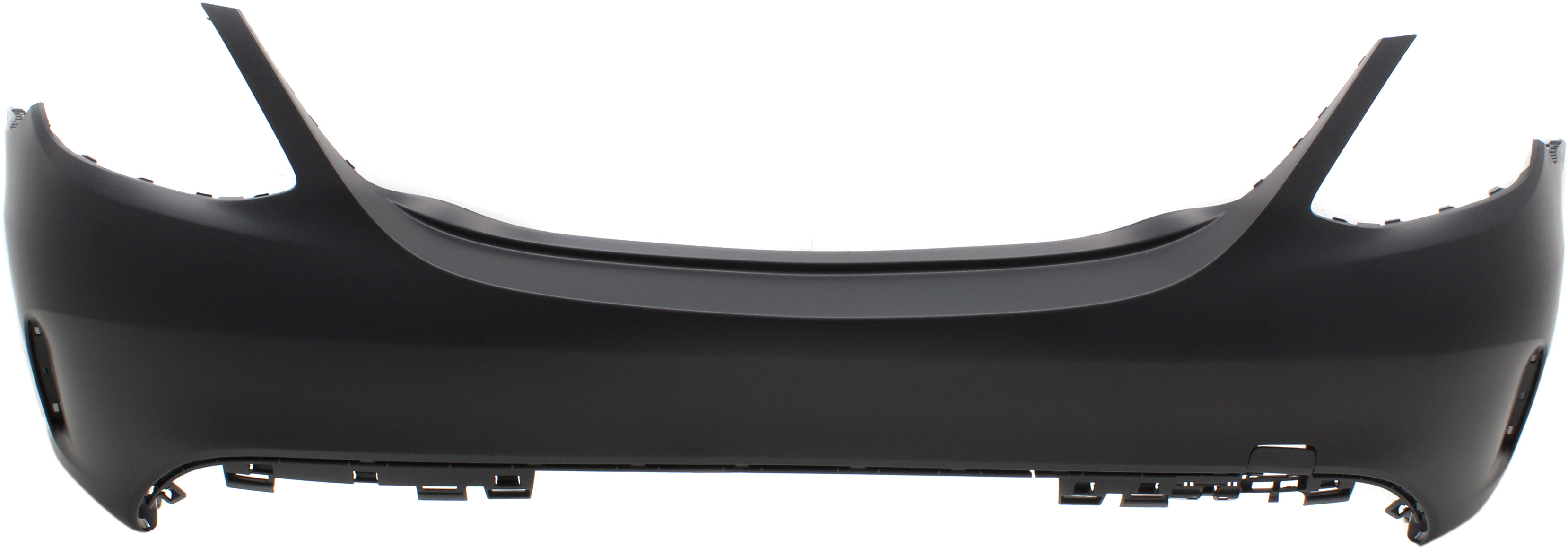 AM C CLASS 15-18 REAR BUMPER COVER Primed Sedan w AMG Styling Pkg w o Parktronic Holes CAPA SKU REPBZ760119PQ Partslink MB1100367C OEM 20588559389999