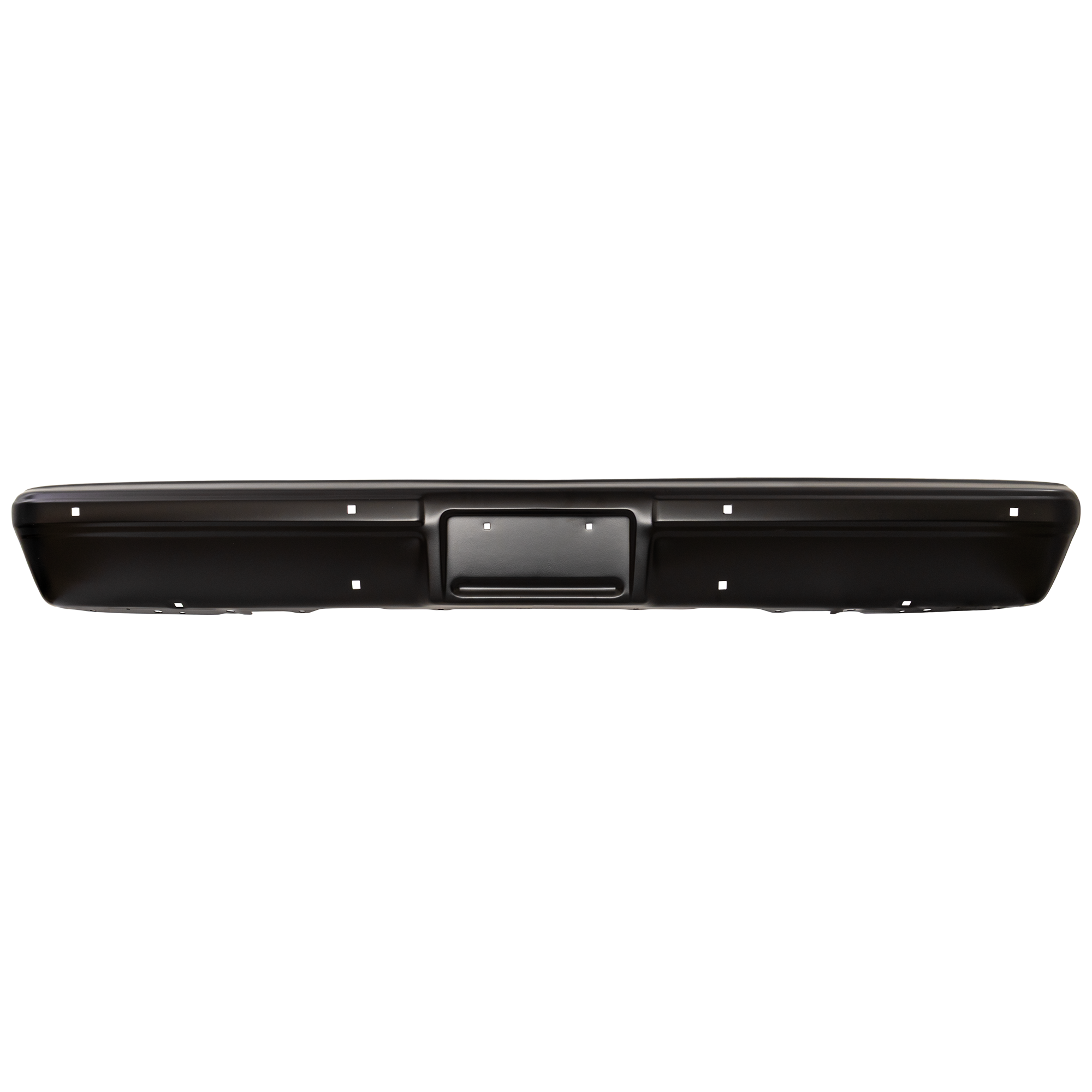 AM C K FULL SIZE P U SUBURBAN 83-91 FRONT BUMPER Black w o Impact Strip Holes SKU REPC010104P Partslink GM1002377 OEM 14023494