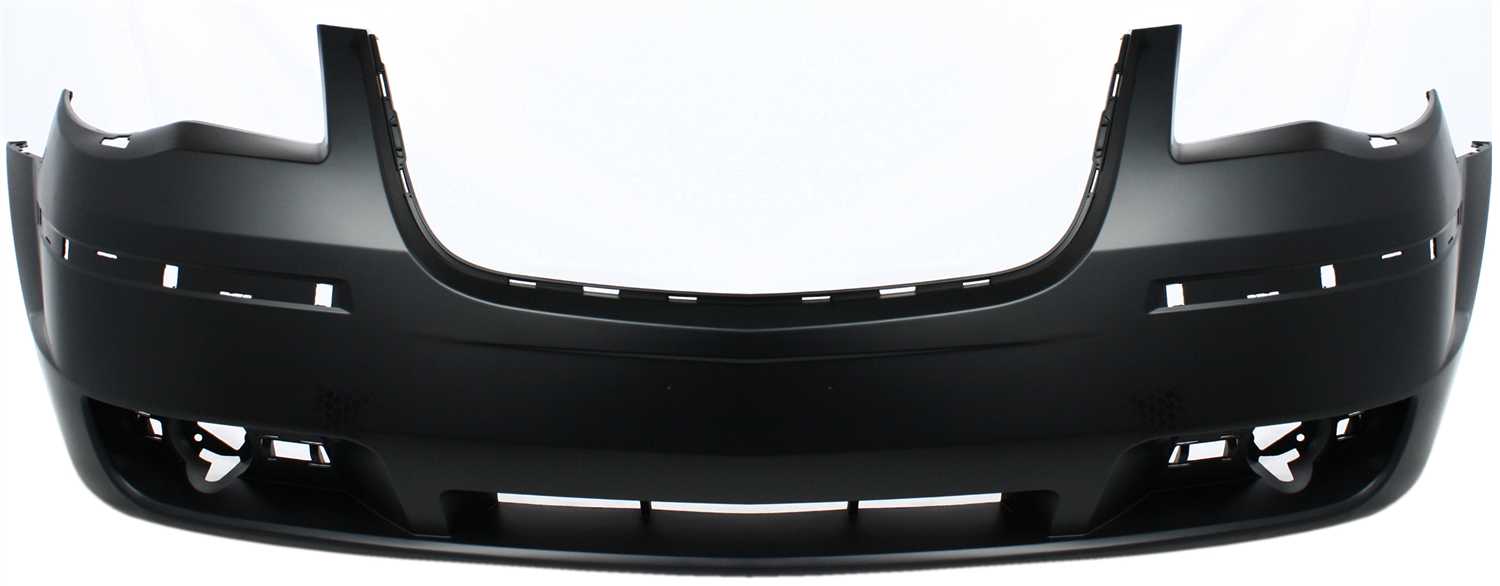 AM TOWN AND COUNTRY 08-10 FRONT BUMPER COVER Primed w Molding and Headlight Washer Holes SKU REPC010303P Partslink CH1000930 OEM 1KG12TZZAC