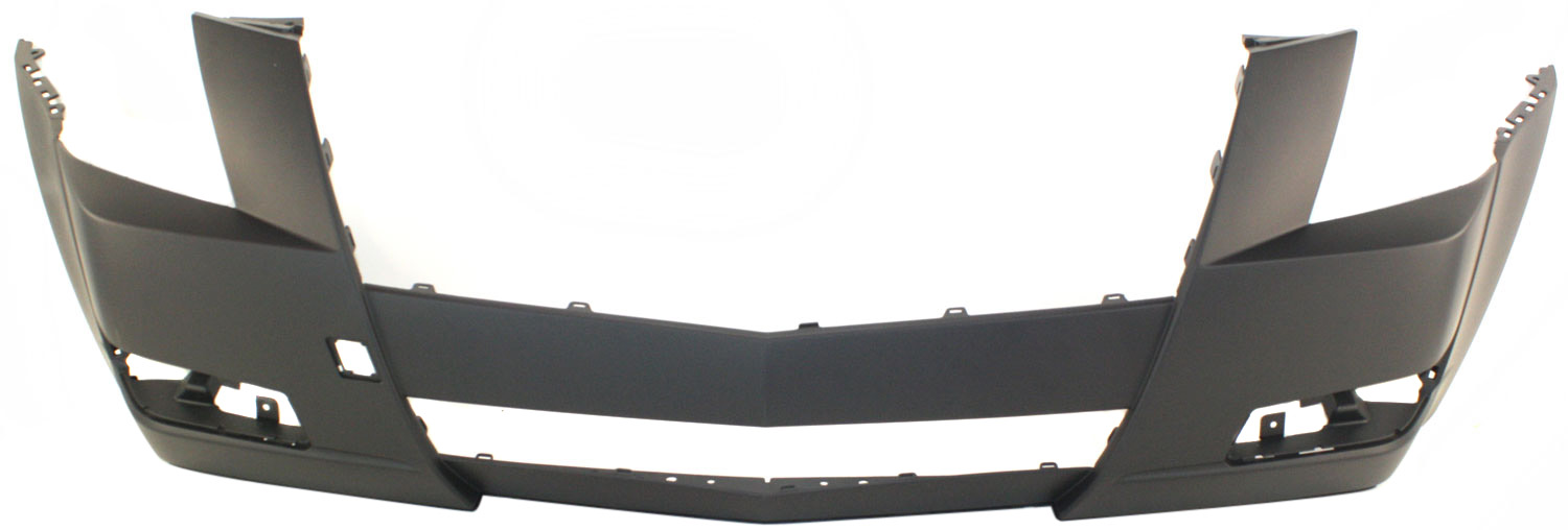 AM CTS 08-14 FRONT BUMPER COVER Primed w Halogen Headlights Exc. V Model CAPA SKU REPC010316PQ Partslink GM1000855C OEM 25793663