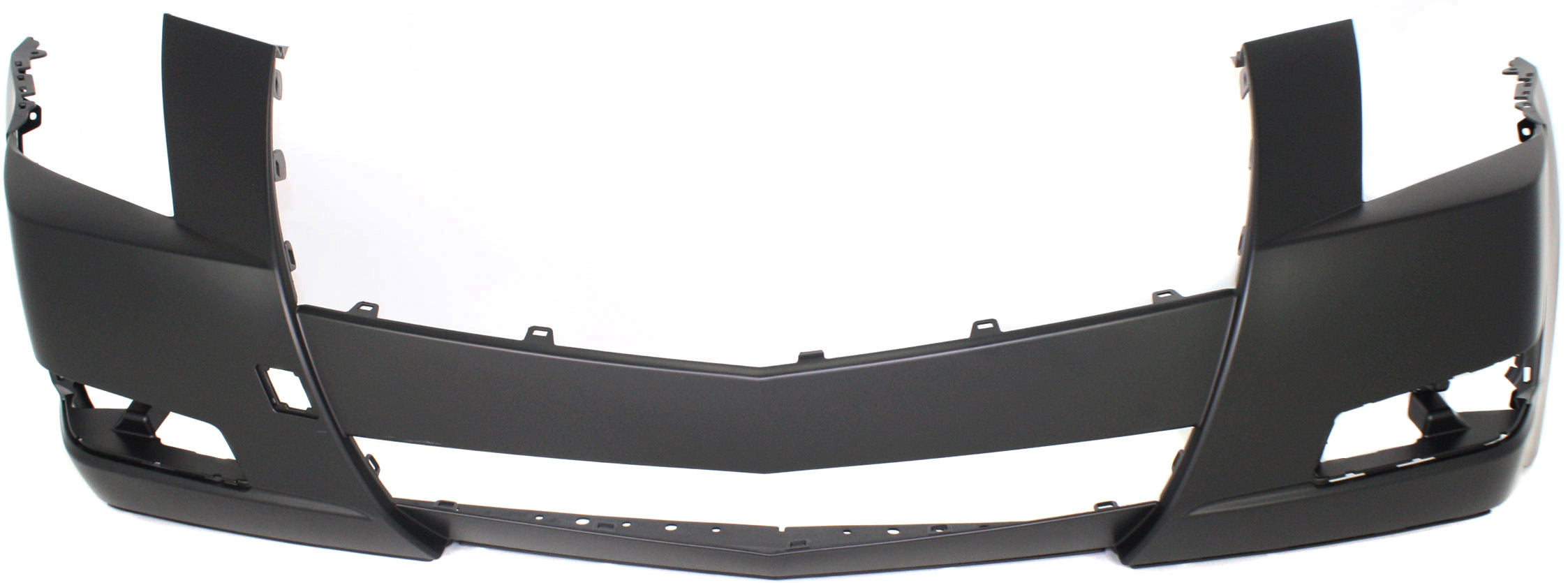 AM CTS 08-14 FRONT BUMPER COVER Primed w Halogen Headlights Exc. V Model SKU REPC010316P Partslink GM1000855 OEM 25793663