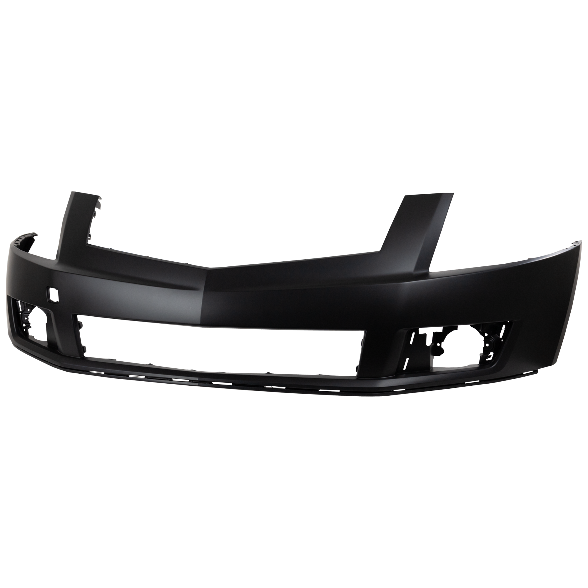 AM SRX 10-12 FRONT BUMPER COVER Upper Primed w o HLW and PAS Holes CAPA SKU REPC010327PQ Partslink GM1000917C OEM 20847177