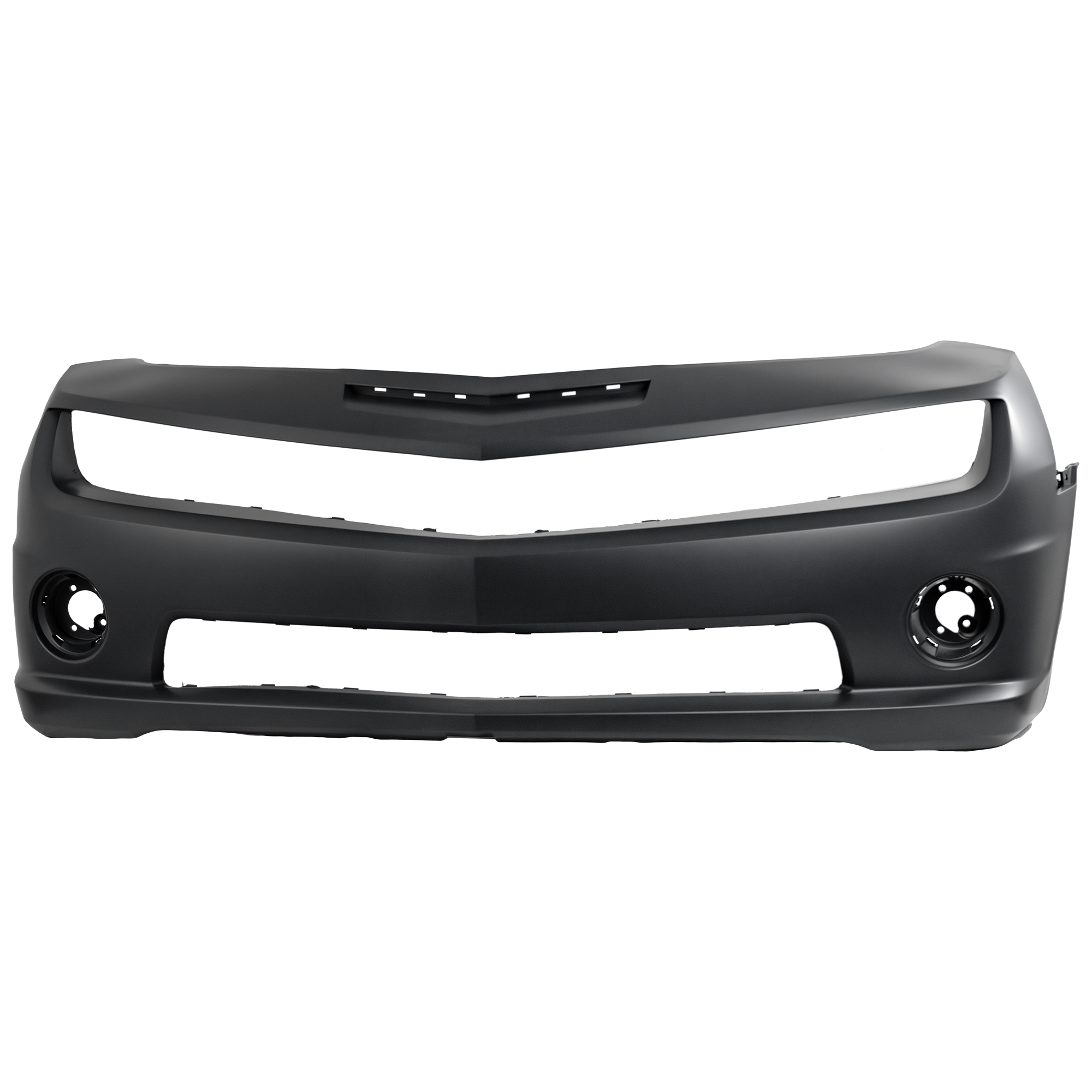 AM CAMARO 10-13 FRONT BUMPER COVER Primed w o Tow Hook Holes SS Model CAPA SKU REPC010348PQ Partslink GM1000905C OEM 92236547