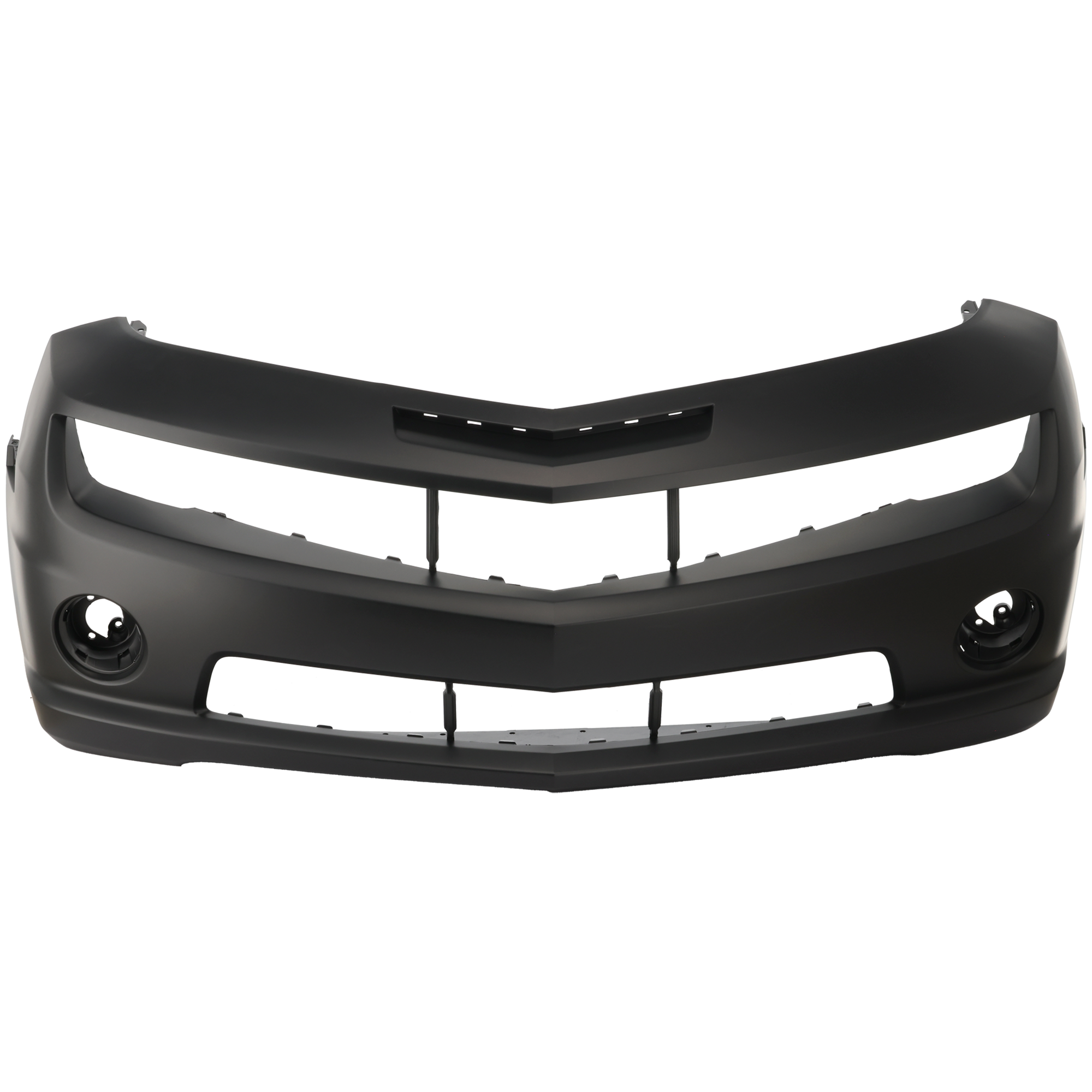 AM CAMARO 10-13 FRONT BUMPER COVER Primed w o Tow Hook Holes SS Model SKU REPC010348P Partslink GM1000905 OEM 92236547