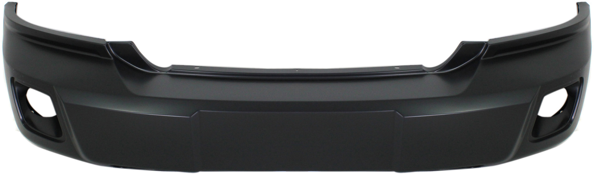AM DAKOTA 08-11 FRONT BUMPER COVER Primed w Fog Light Holes w o Tow Hook Holes Code MBA SKU REPC010389P Partslink CH1000972 OEM 68029832AB