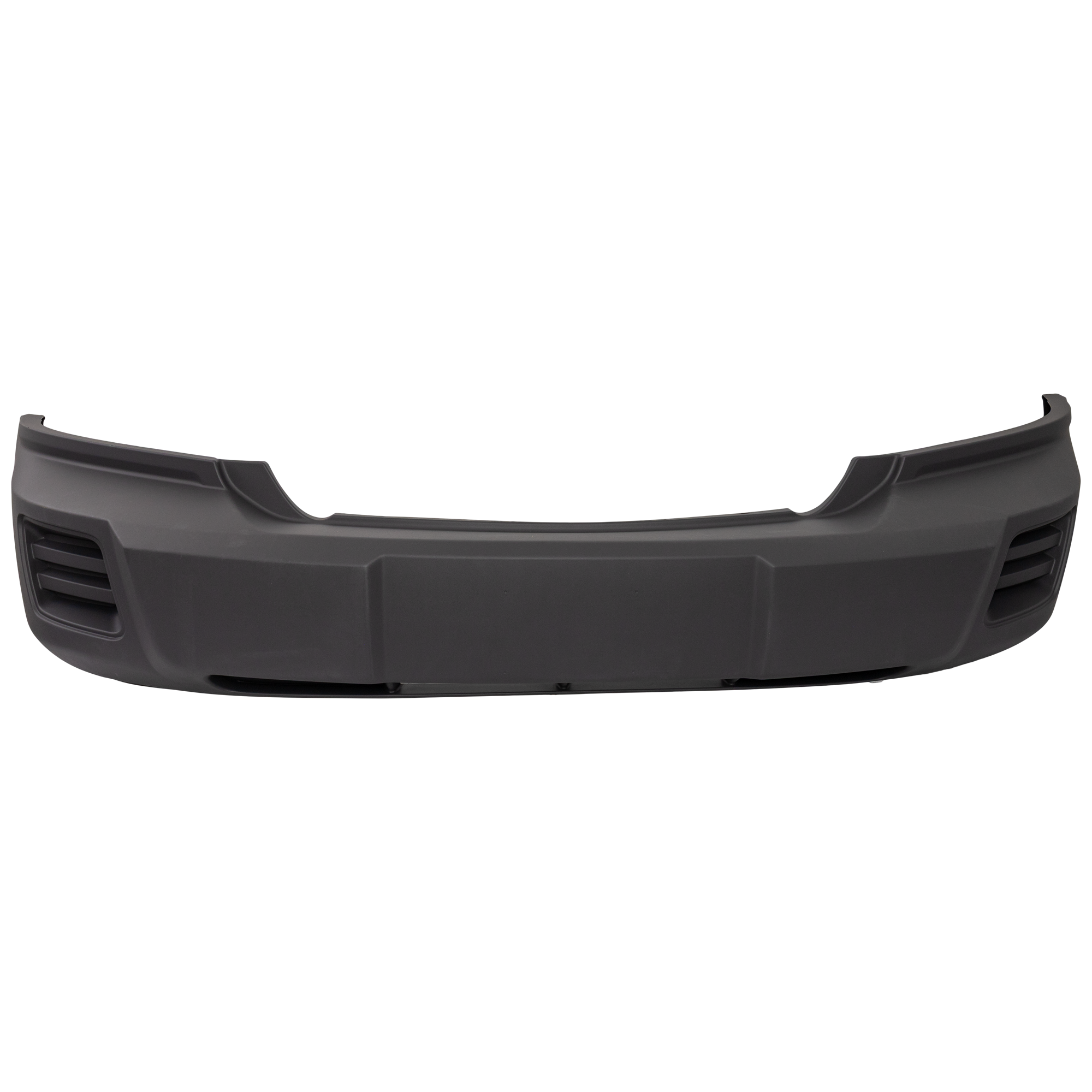 AM DAKOTA 08-11 FRONT BUMPER COVER Textured Dark Gray w o Fog Light and Tow Hook Holes SKU REPC010389 Partslink CH1000975 OEM 1EN66CD7AF