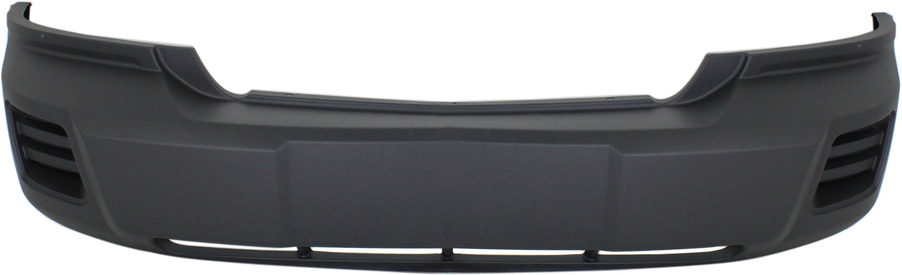 AM DAKOTA 08-11 FRONT BUMPER COVER Textured Dark Gray w o Fog Light Holes w Tow Hook Holes SKU REPC010390 Partslink CH1000976 OEM 1DB09CD7AF