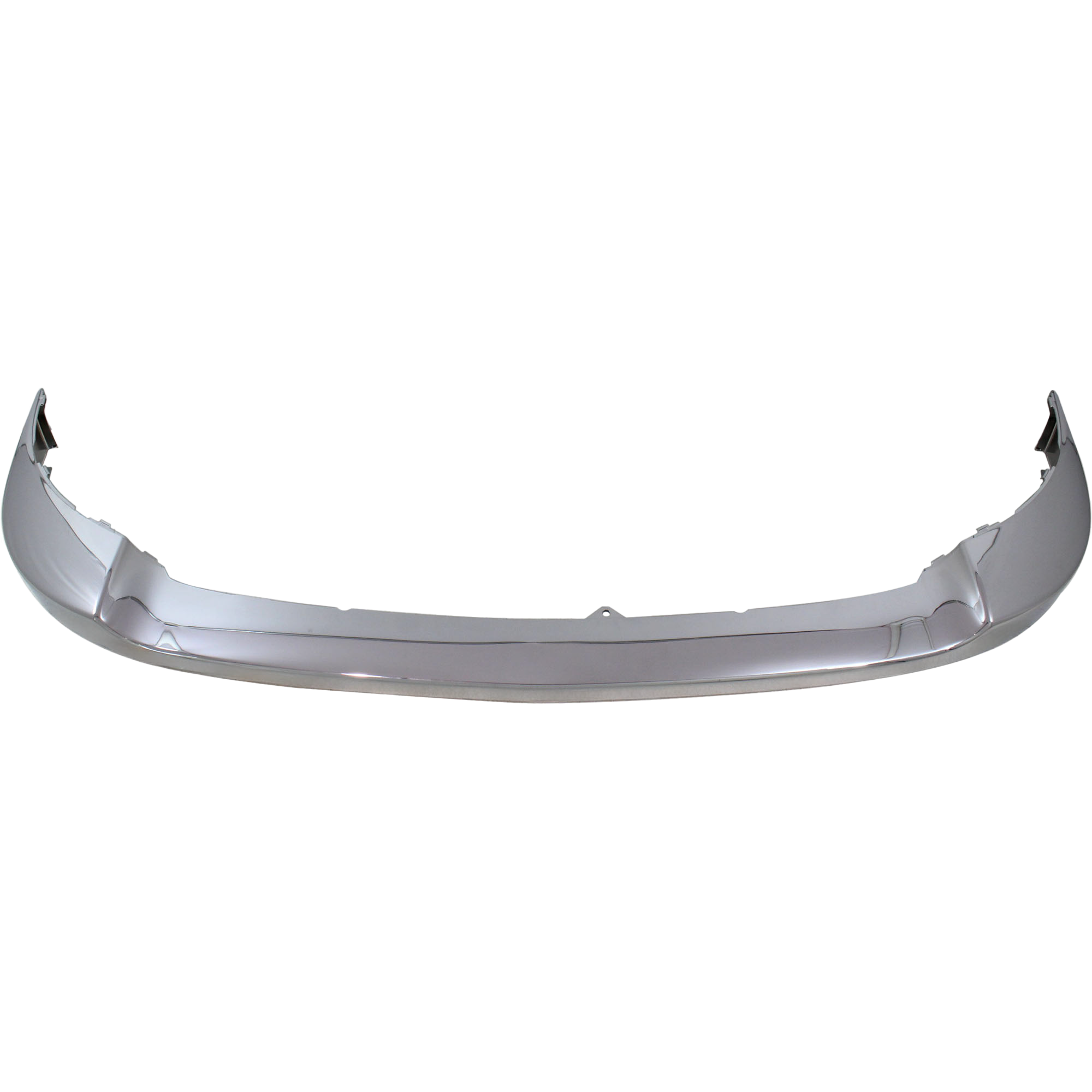 AM SILVERADO 2500 HD 3500 HD 11-14 FRONT BUMPER Upper Chrome Plastic Cap SKU REPC010396 Partslink GM1014106 OEM 25883355