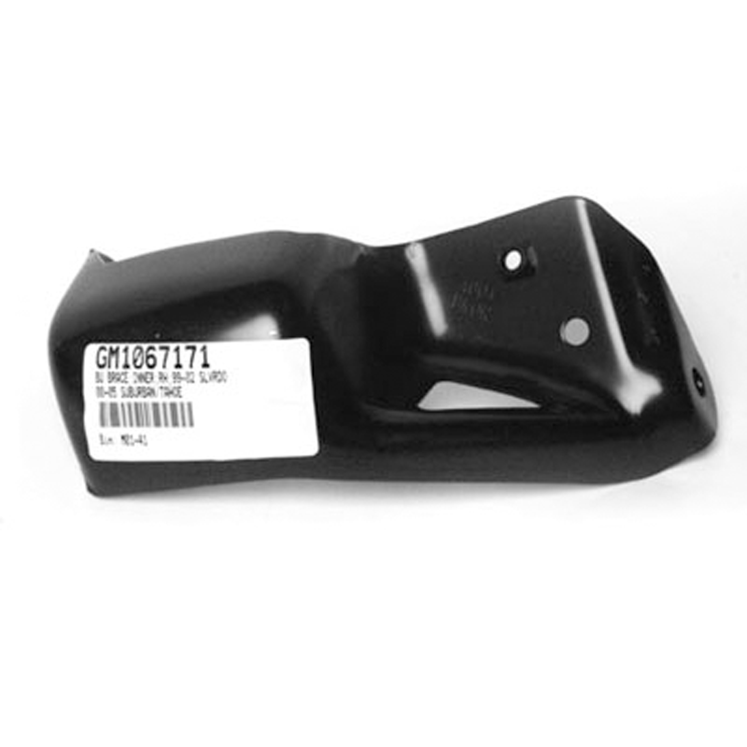 AM SILVERADO 99-02 TAHOE 00-06 FRONT BUMPER BRACKET RH Outer Brace CAPA SKU REPC013117Q Partslink GM1067171C OEM 88944246