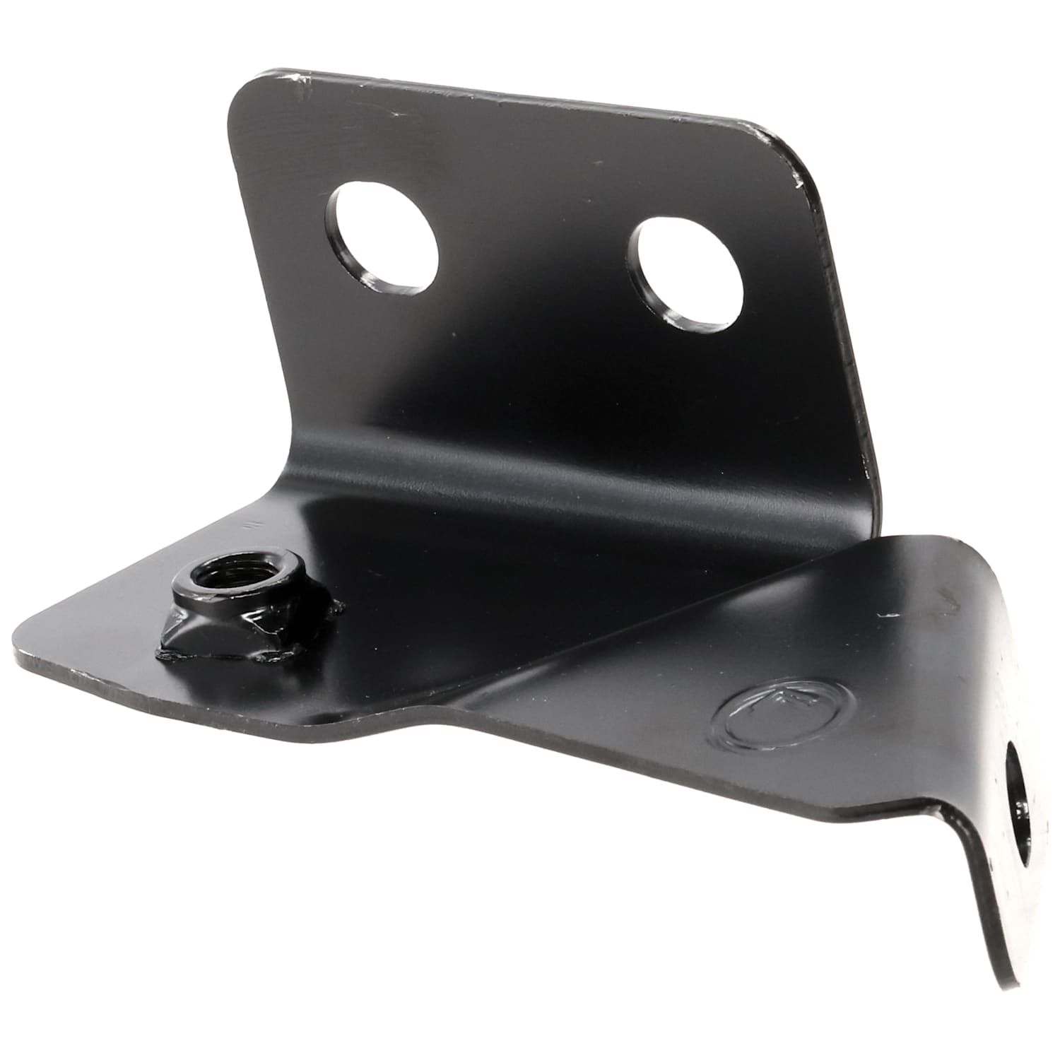 AM SILVERADO 1500-14-15 FRONT BUMPER BRACKET LH Bracket Support Steel w or w o Impact Bar Skid Plate SKU REPC013164 Partslink GM1062108 OEM 23103312