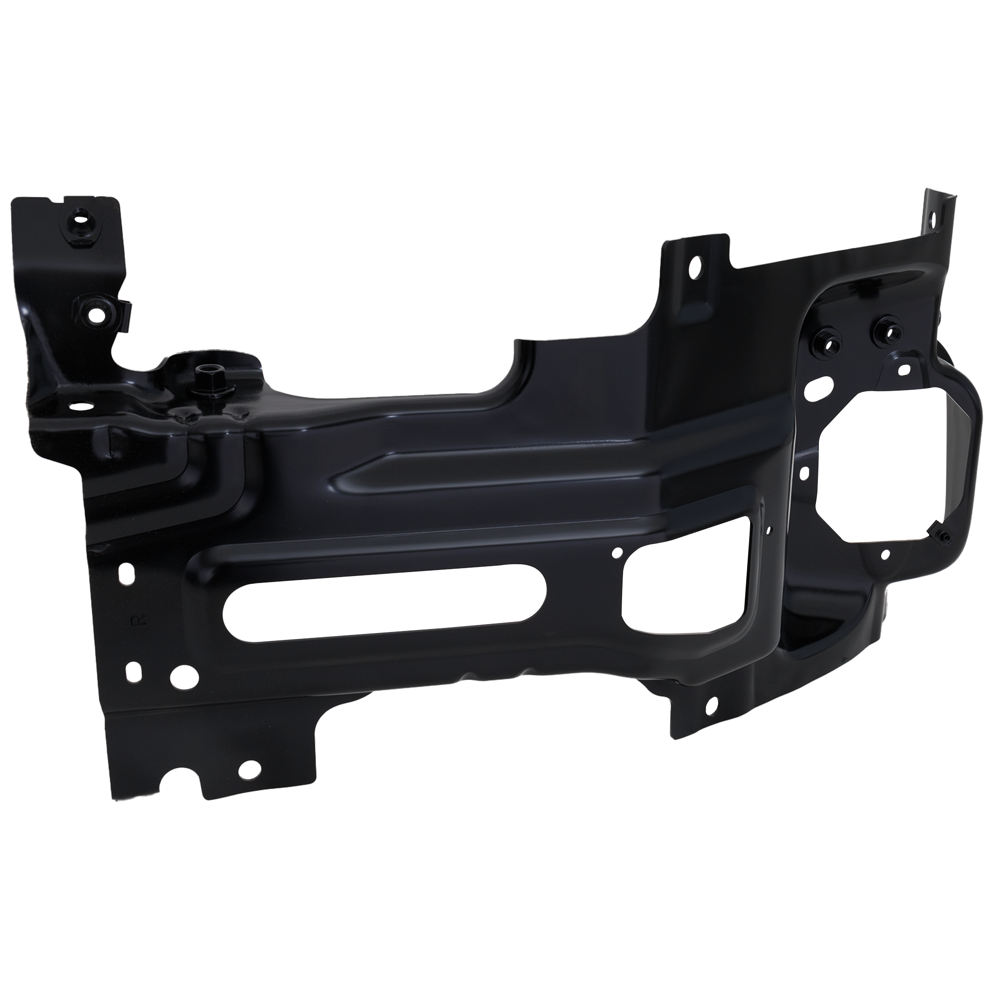 AM SILVERADO 2500 HD 3500 HD 15-19 FRONT BUMPER BRACKET RH Impact Bar CAPA SKU REPC013177Q Partslink GM1067200C OEM 23469229
