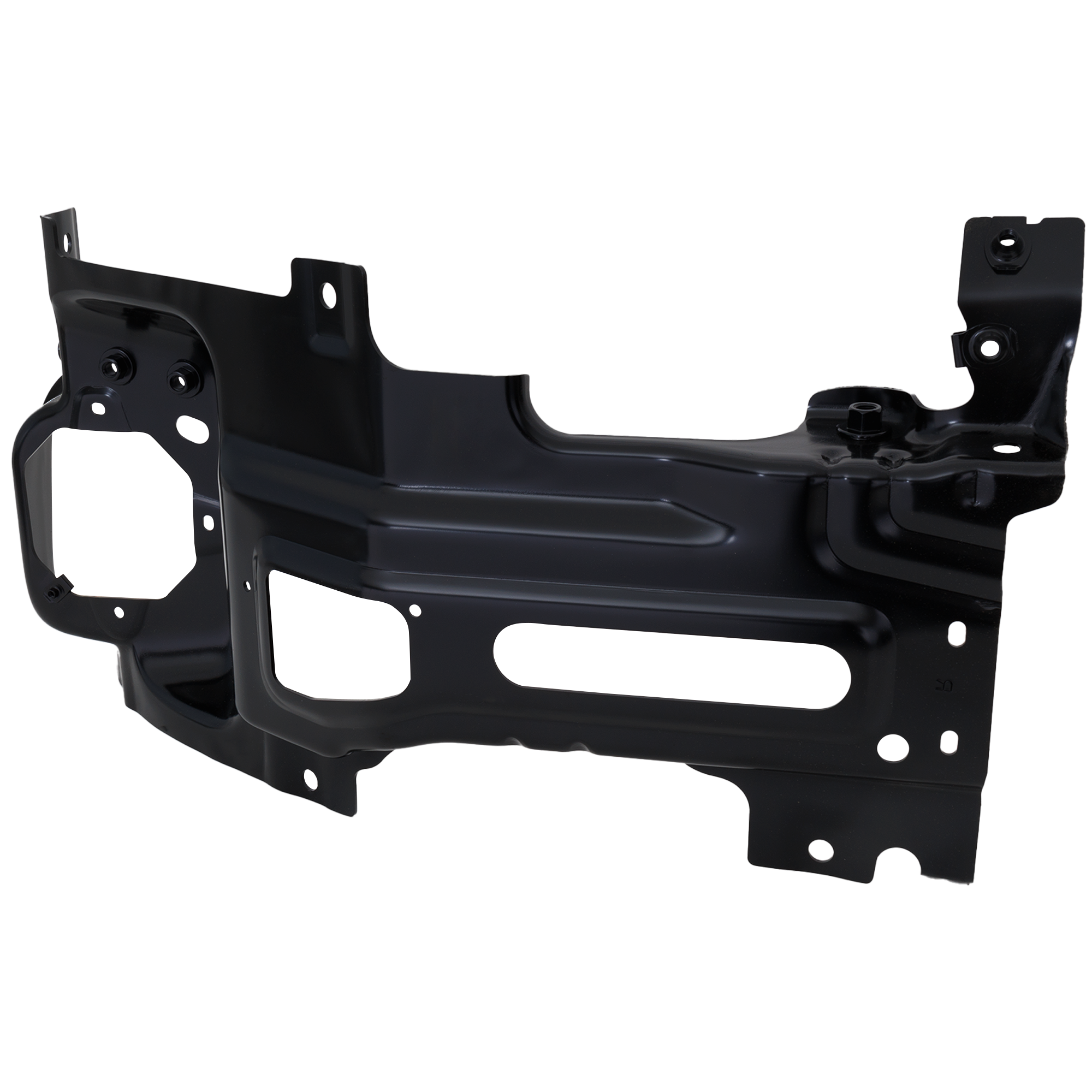 AM SILVERADO 2500 HD 3500 HD 15-19 FRONT BUMPER BRACKET LH Impact Bar CAPA SKU REPC013178Q Partslink GM1066200C OEM 23469230