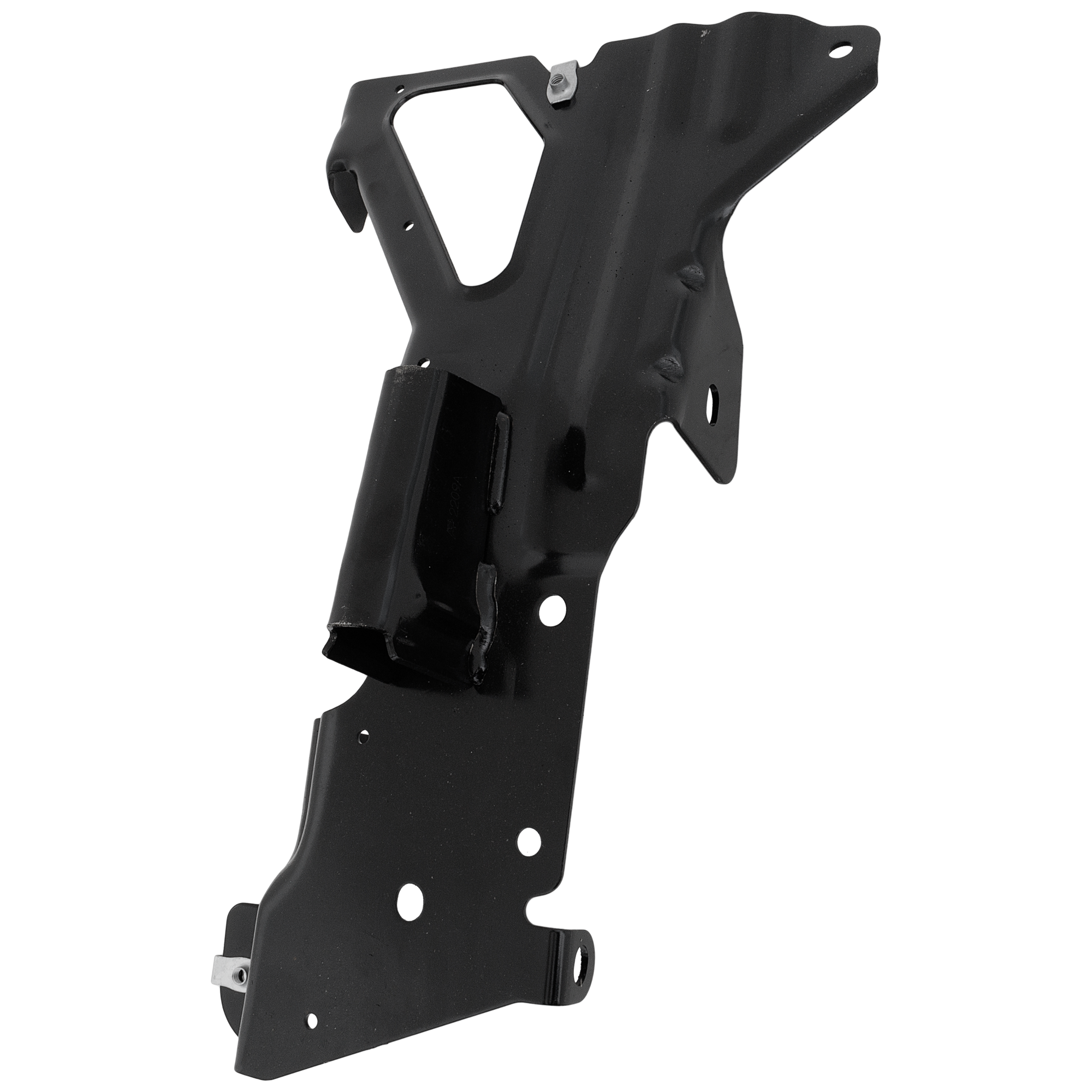AM SILVERADO 1500-16-18 FRONT BUMPER BRACKET RH Inner Side Bracket w or w o Impact Skid Plate Includes 19 Sierra 1500 Limited CAPA SKU REPC013185Q Partslink GM1063113C OEM 84029774