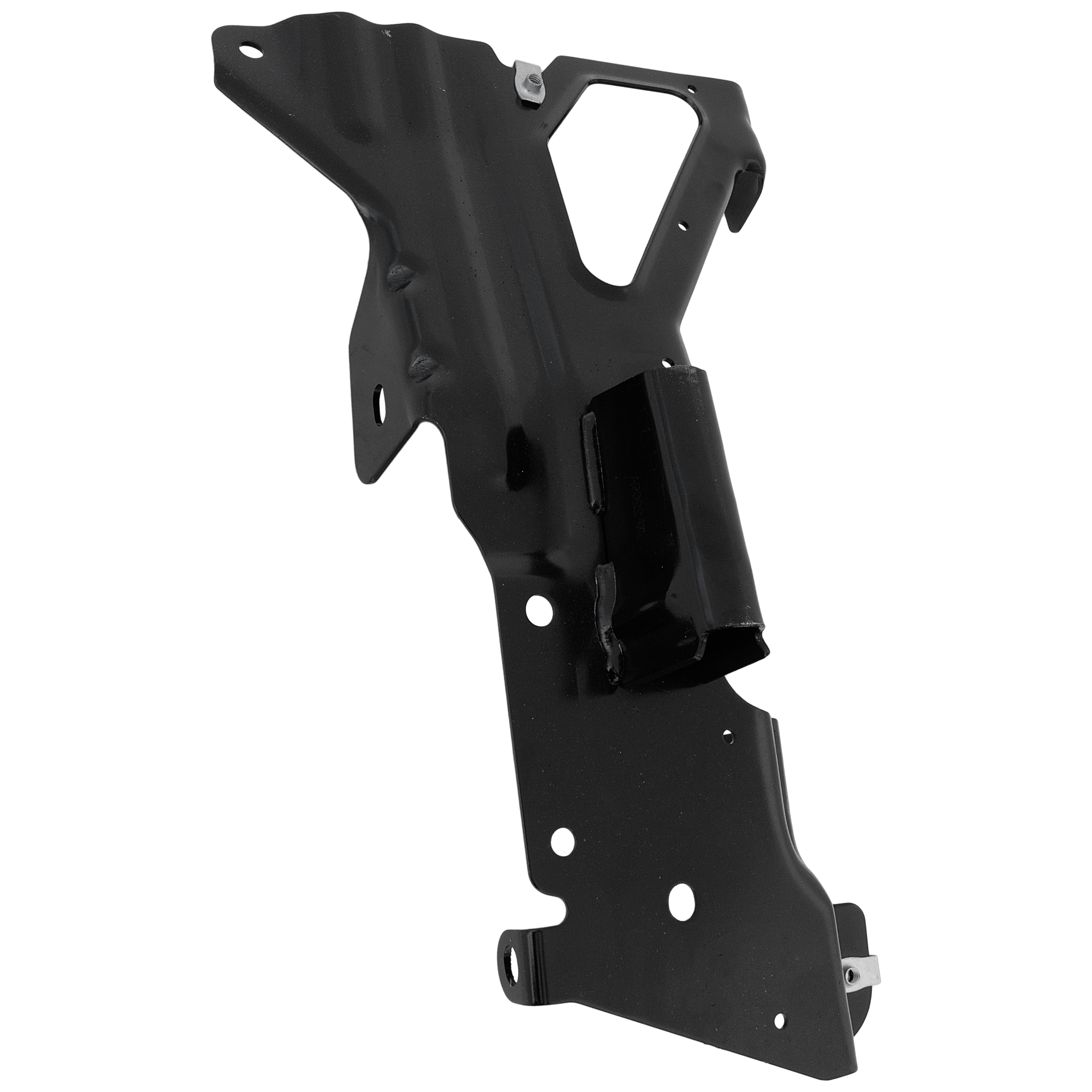 AM SILVERADO 1500-16-18 FRONT BUMPER BRACKET LH Inner Side Bracket w or w o Impact Skid Plate Includes 19 Sierra 1500 Limited CAPA SKU REPC013186Q Partslink GM1062113C OEM 84029775