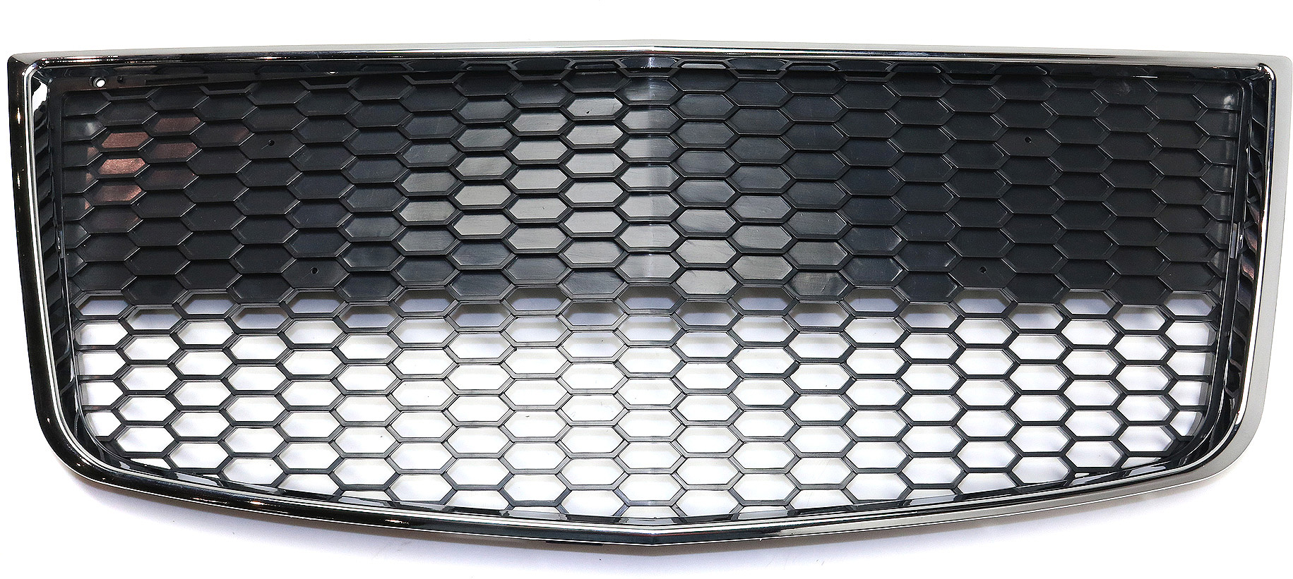 AM AVEO5-09-11 FRONT BUMPER GRILLE w Chrome Trim SKU REPC015303 Partslink GM1036122 OEM 96813738