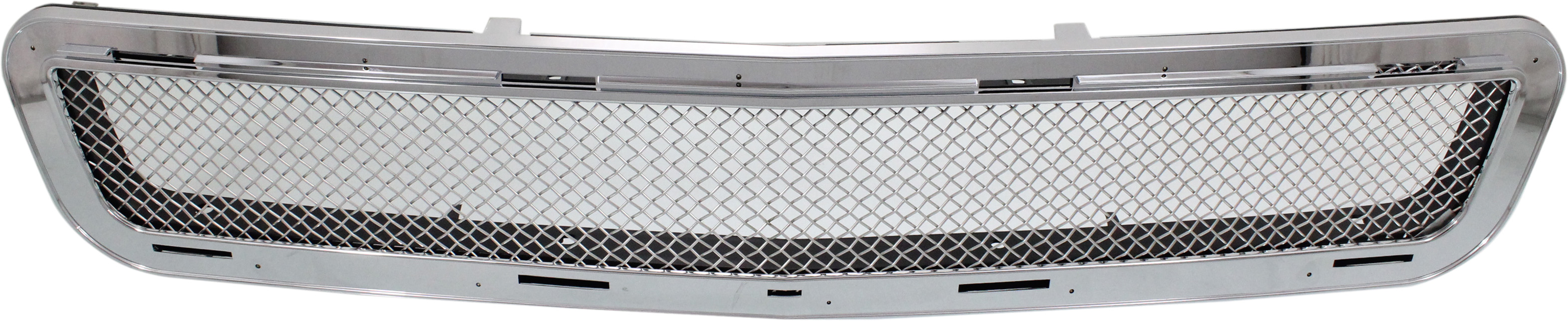 AM CTS 04-07 FRONT BUMPER GRILLE Chrome V Model SKU REPC015317 Partslink GM1036143 OEM 25750638