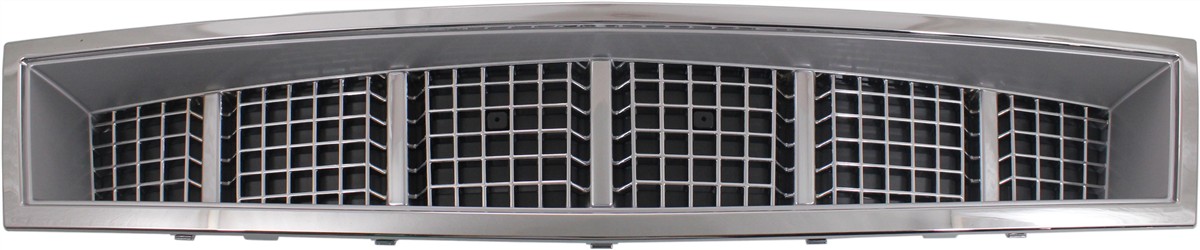 AM ESCALADE 08-14 FRONT BUMPER GRILLE Chrome Silver Platinum Model SKU REPC015318 Partslink GM1036135 OEM 25957702