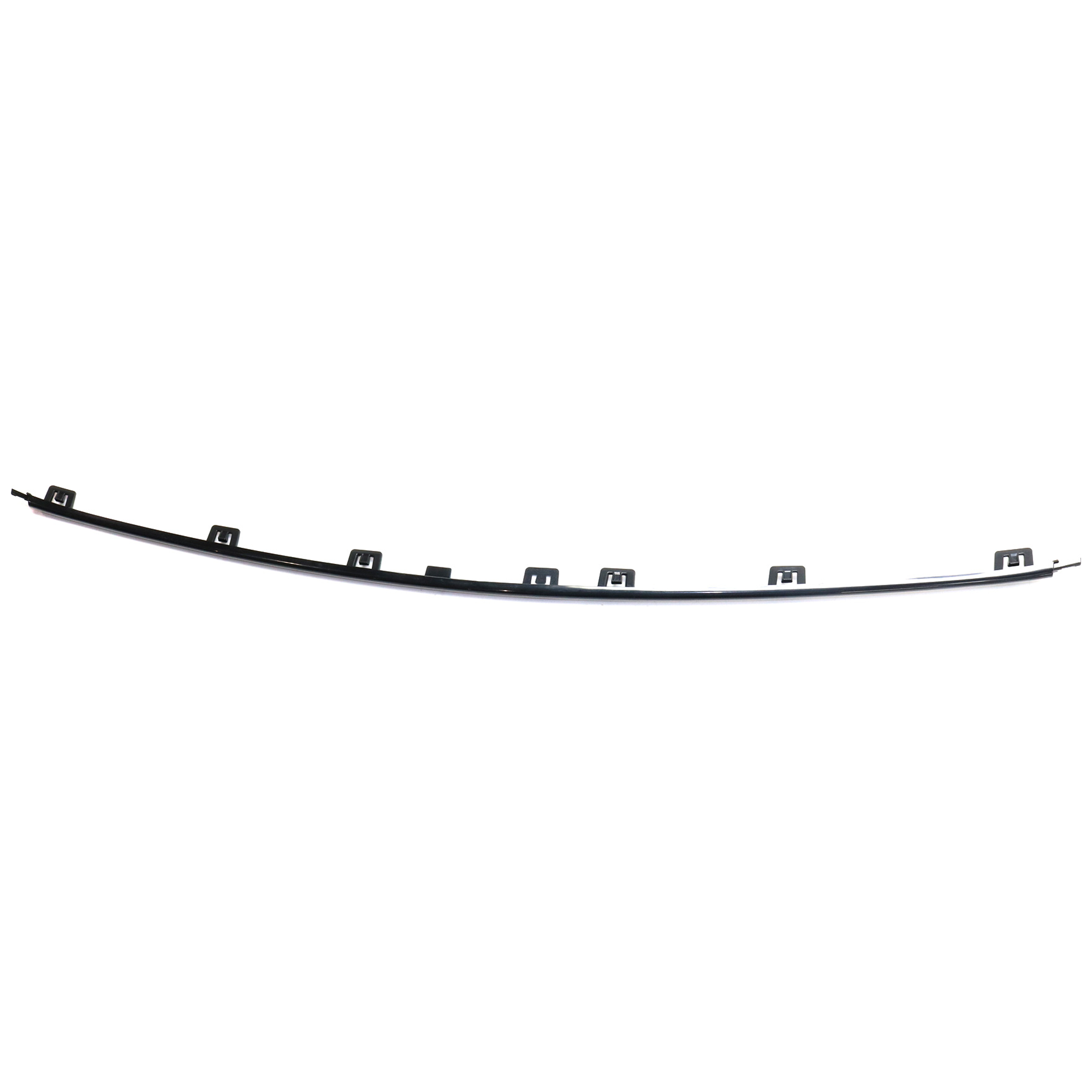 AM CHRYSLER 300-15-23 FRONT BUMPER MOLDING Center Applique Inner Textured Black Chrome Type 1 w o SRT 8 Model CAPA SKU REPC015928Q Partslink CH1044125C OEM 5XV93SZRAC