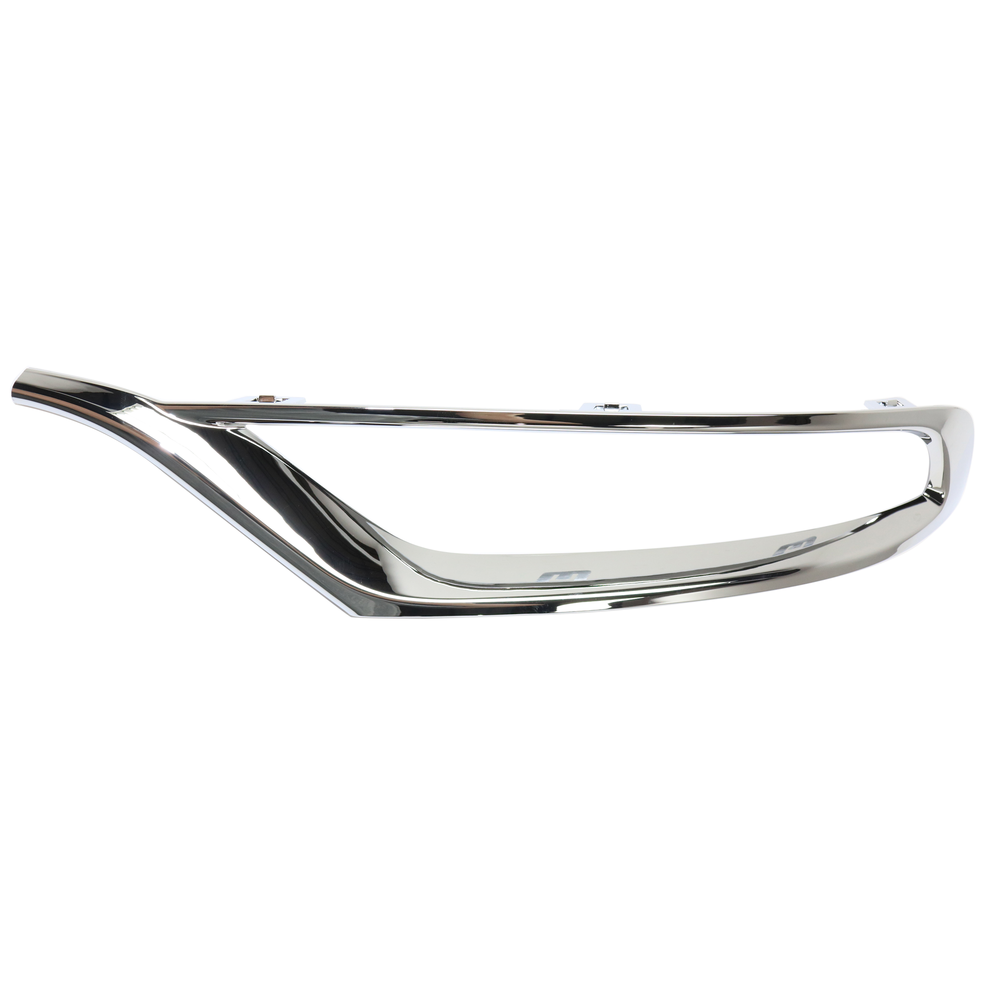 AM CHRYSLER 300-15-23 FRONT BUMPER MOLDING LH Applique Outer Chrome w o SRT 8 Model CAPA SKU REPC016118Q Partslink CH1038165C OEM 5SW15SZ0AB