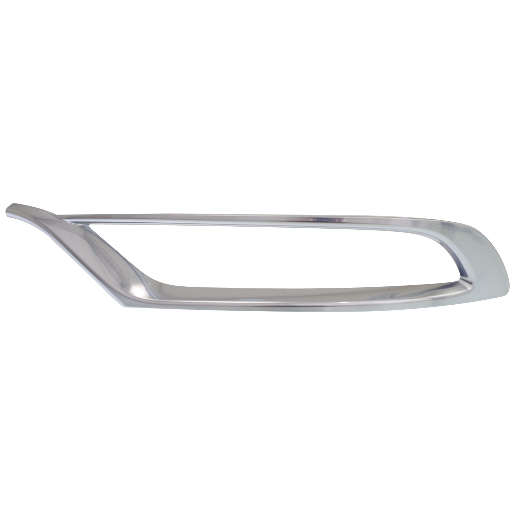 AM CHRYSLER 300-15-23 FRONT BUMPER MOLDING LH Applique Outer Platinum w o SRT 8 Model CAPA SKU REPC016120Q Partslink CH1038166C OEM 5XV89SZ7AB
